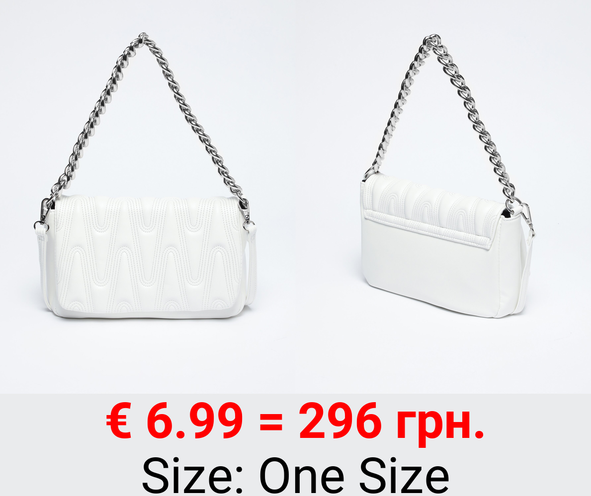 Shoulder bag with flap