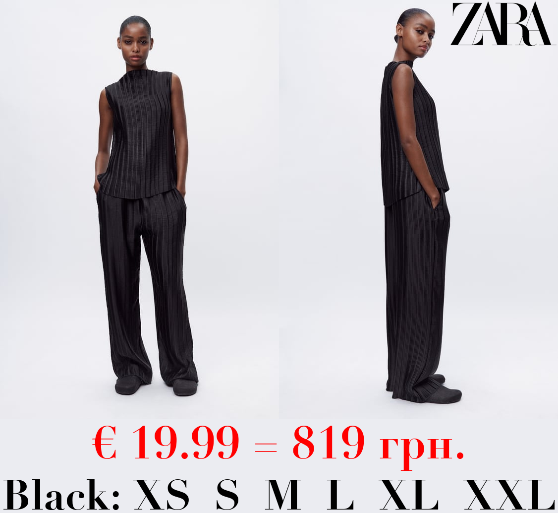 ZW COLLECTION PLEATED TROUSERS