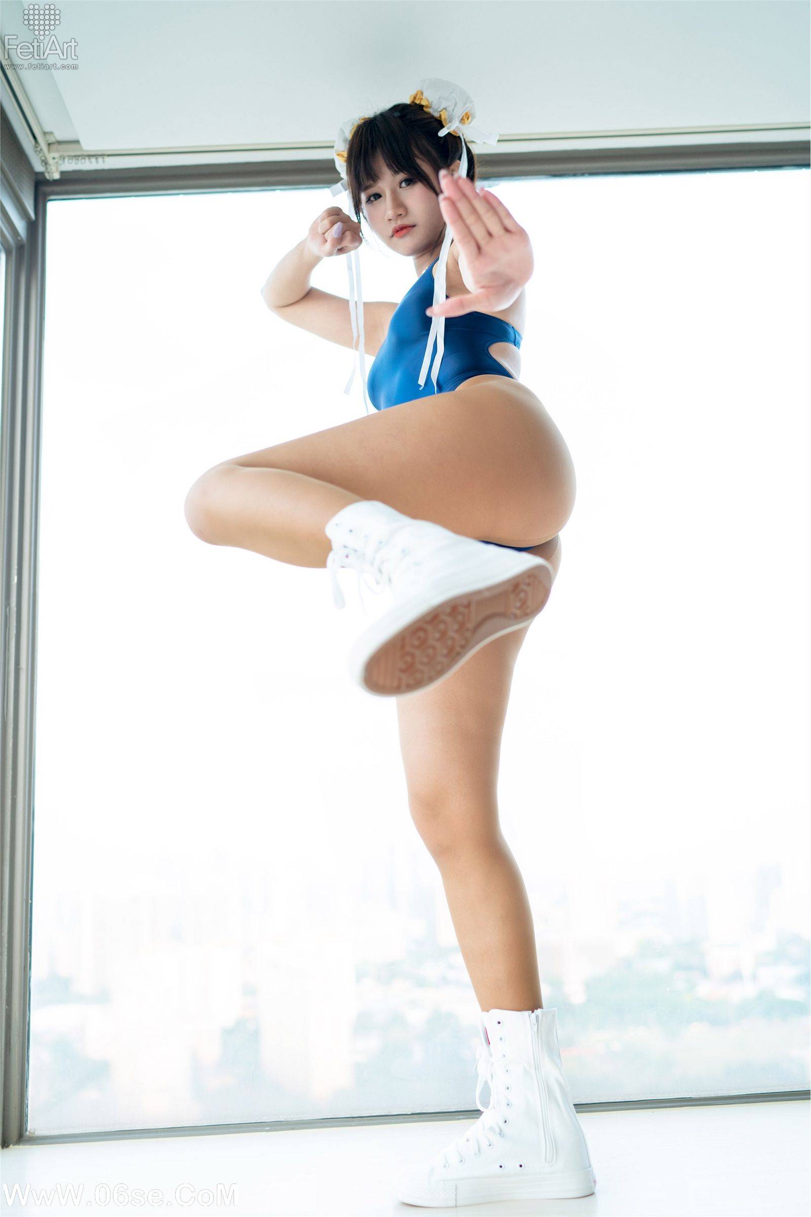 图片[2]-[FetiArt尚物集] NO.00031 Chunli In Swimsuit MODEL-Jasmine-六色网