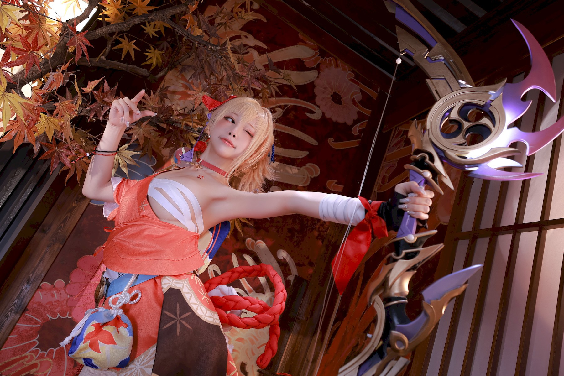 水淼aqua Cosplay 宵宫 Vol.01 5