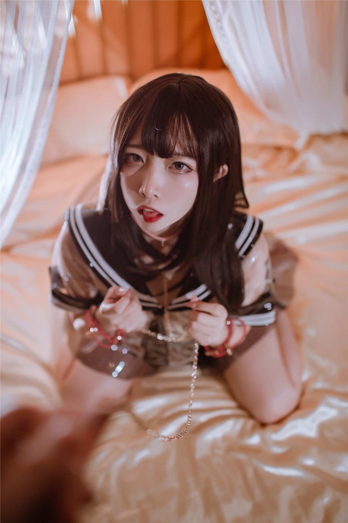 Cosplay 二佐Nisa 透明JK 6