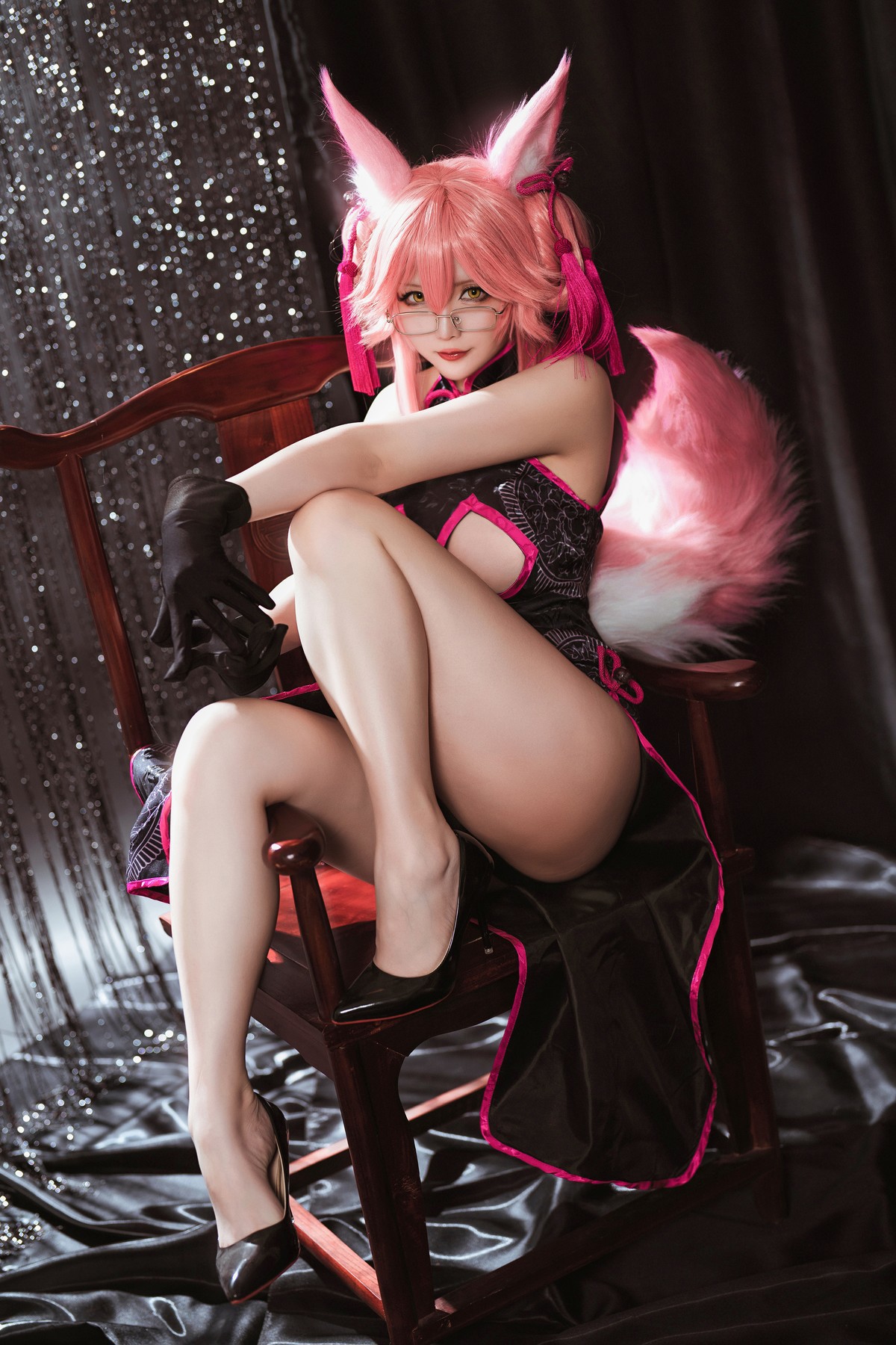 星之迟迟 Cosplay FGO高扬斯卡娅旗袍 5