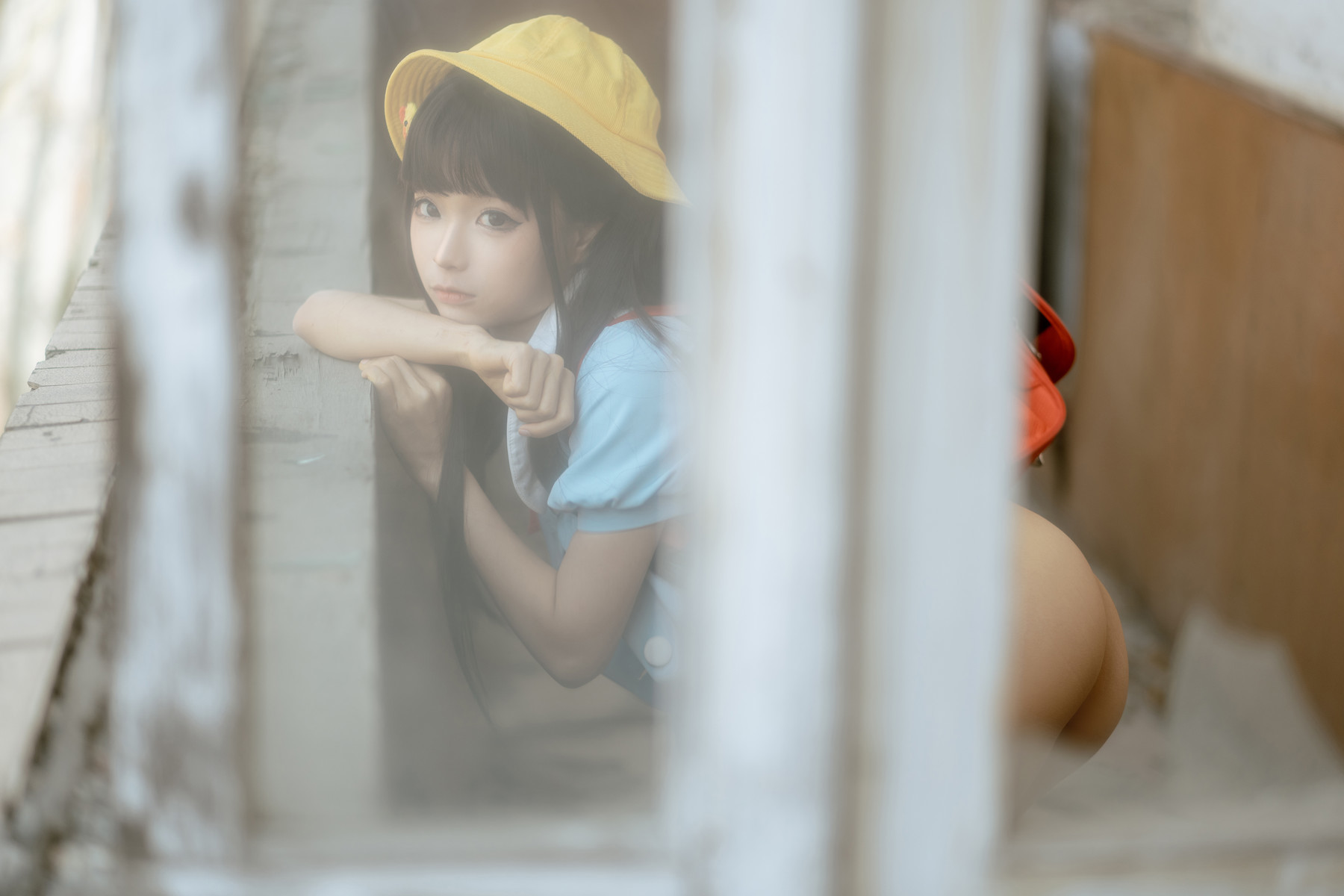 Cosplay 蠢沫沫 Chunmomo 小黄帽 绅士版 Set.02 24