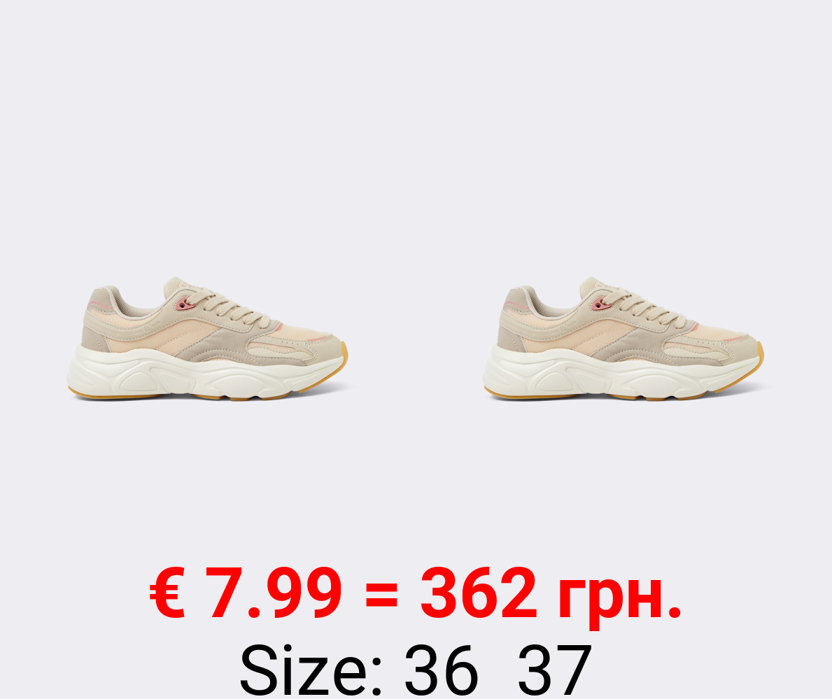 Multi-piece sneakers