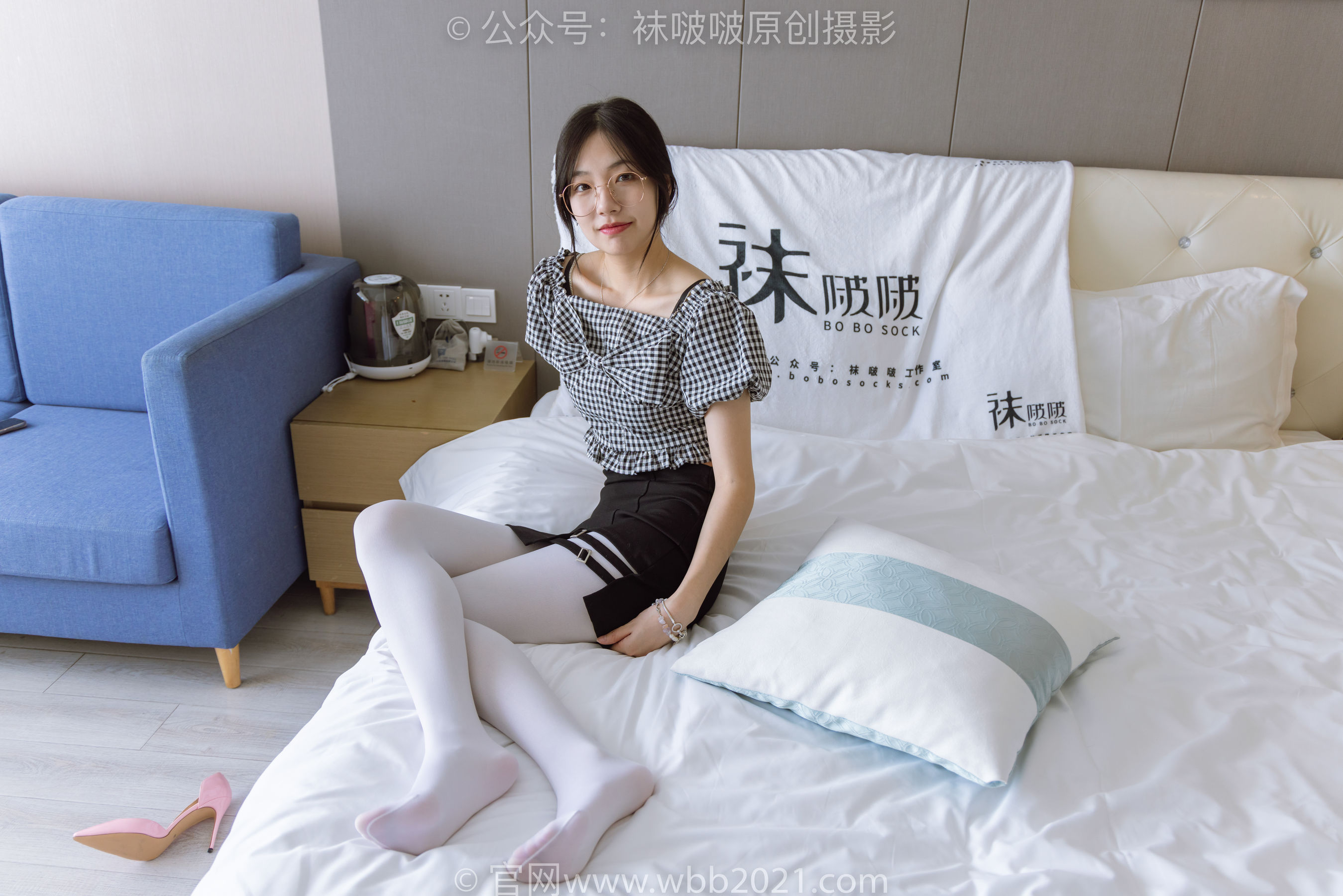 BoBoSocks袜啵啵_No.272_小甜豆_-长靴、高跟鞋、厚白丝-写真图集共133P 9