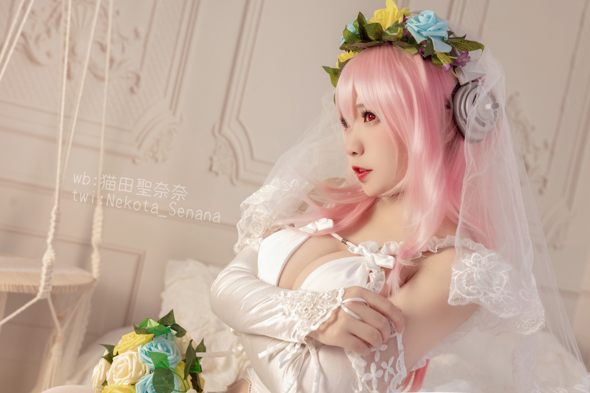 [猫田圣奈奈] 索尼子十周年花嫁 Super Sonico 7