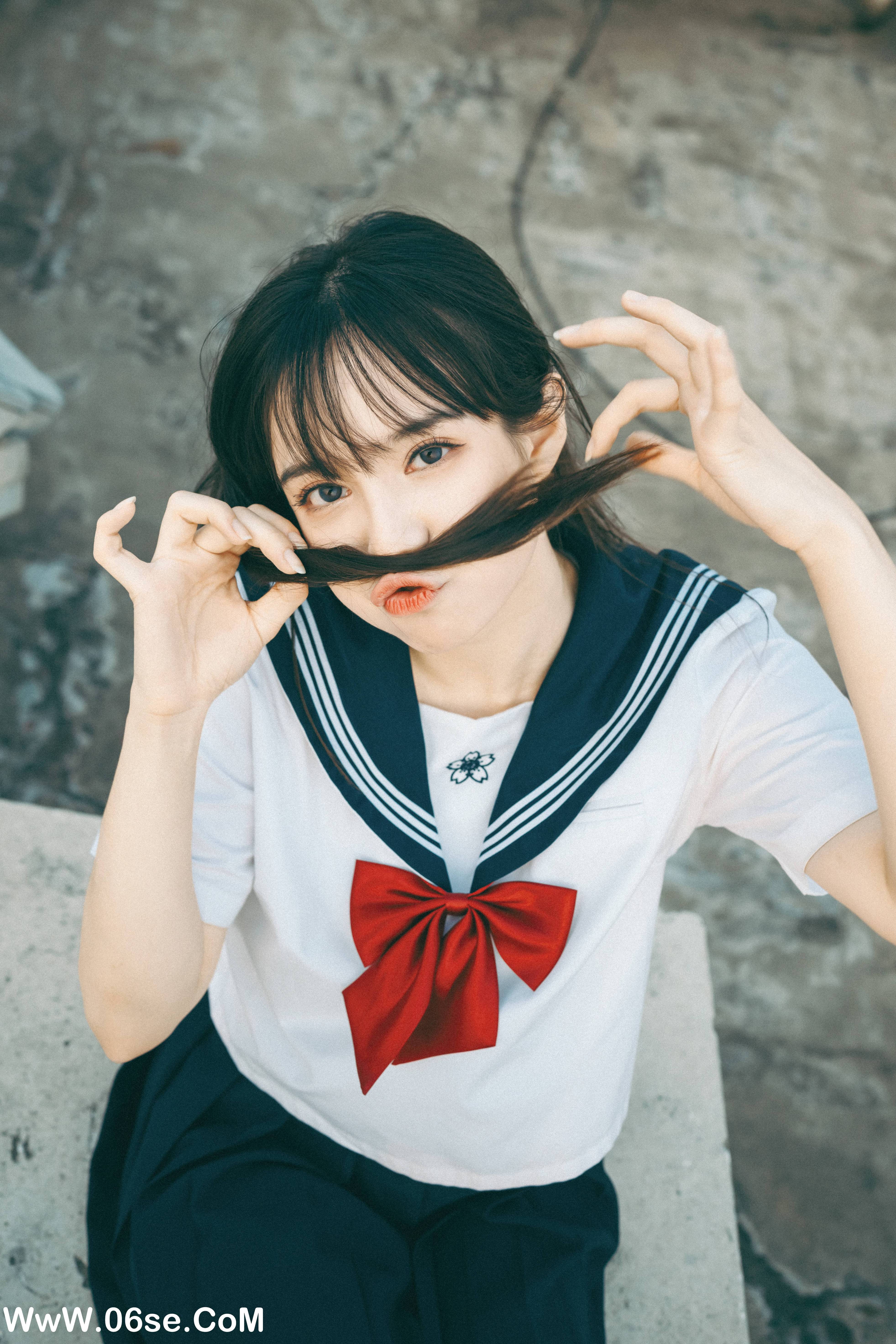 图片[10]-[YITUYU艺图语]2022.07.19 放学快乐 贰加六[21+1P／213MB]-六色网
