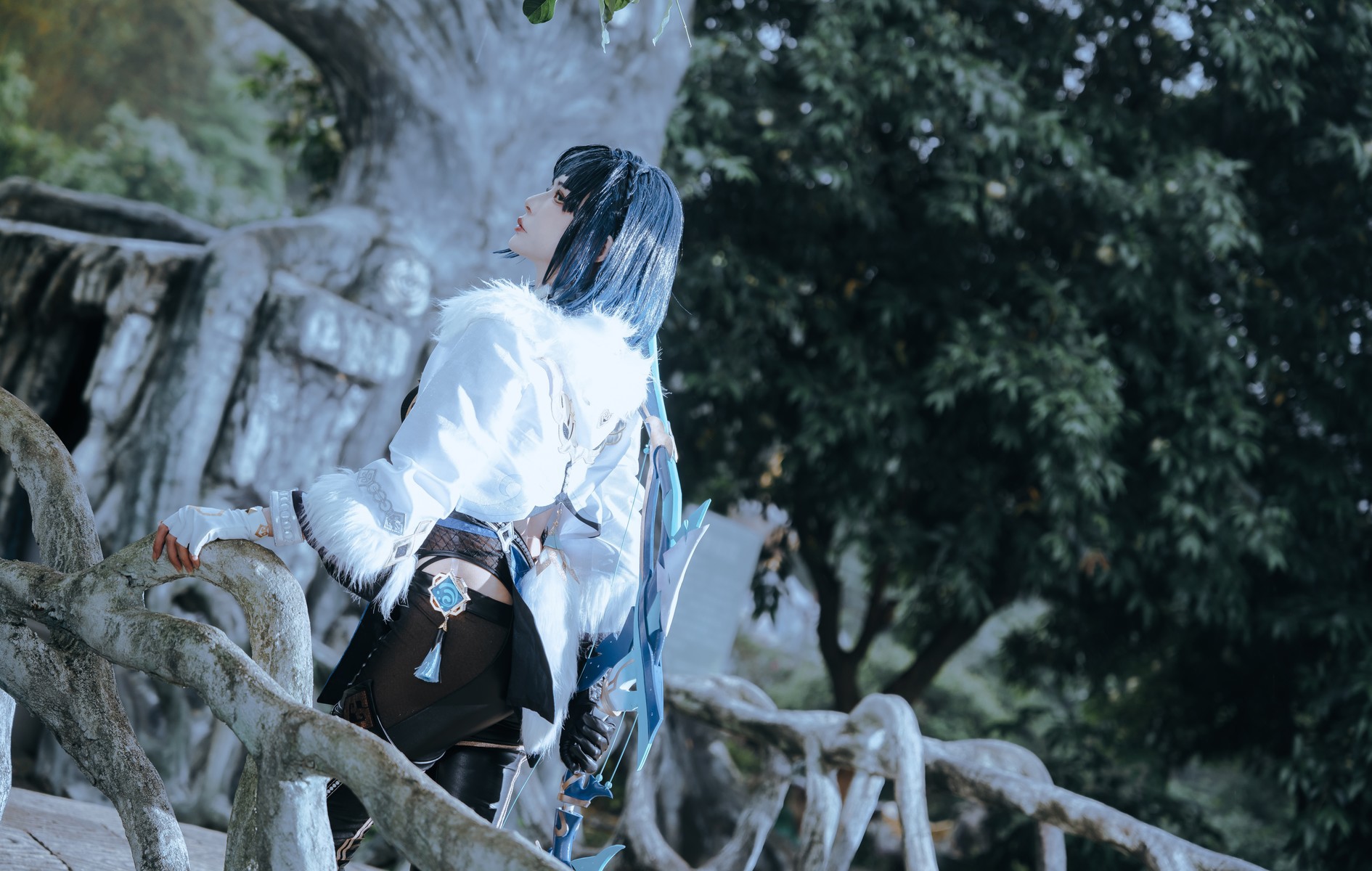 Cosplay 夏小秋秋秋 夜兰 28