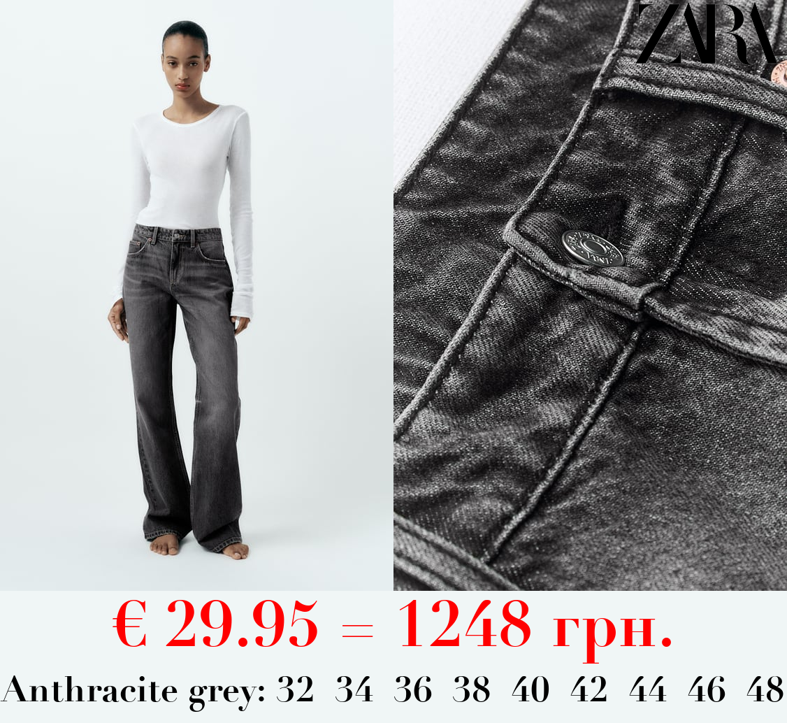 TRF STRAIGHT LOW-RISE JEANS