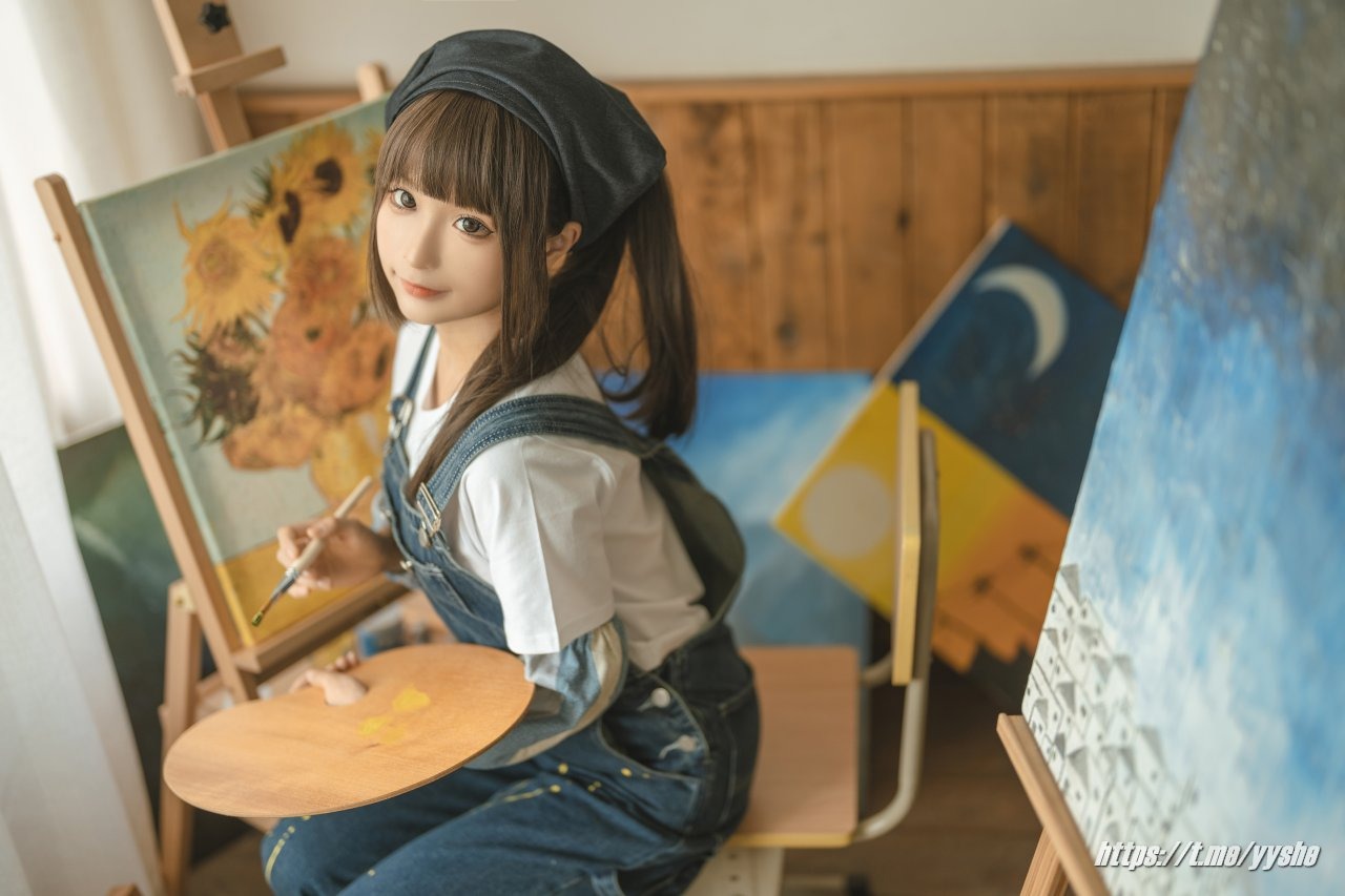 蠢沫沫 - 小画家 [110P] 39