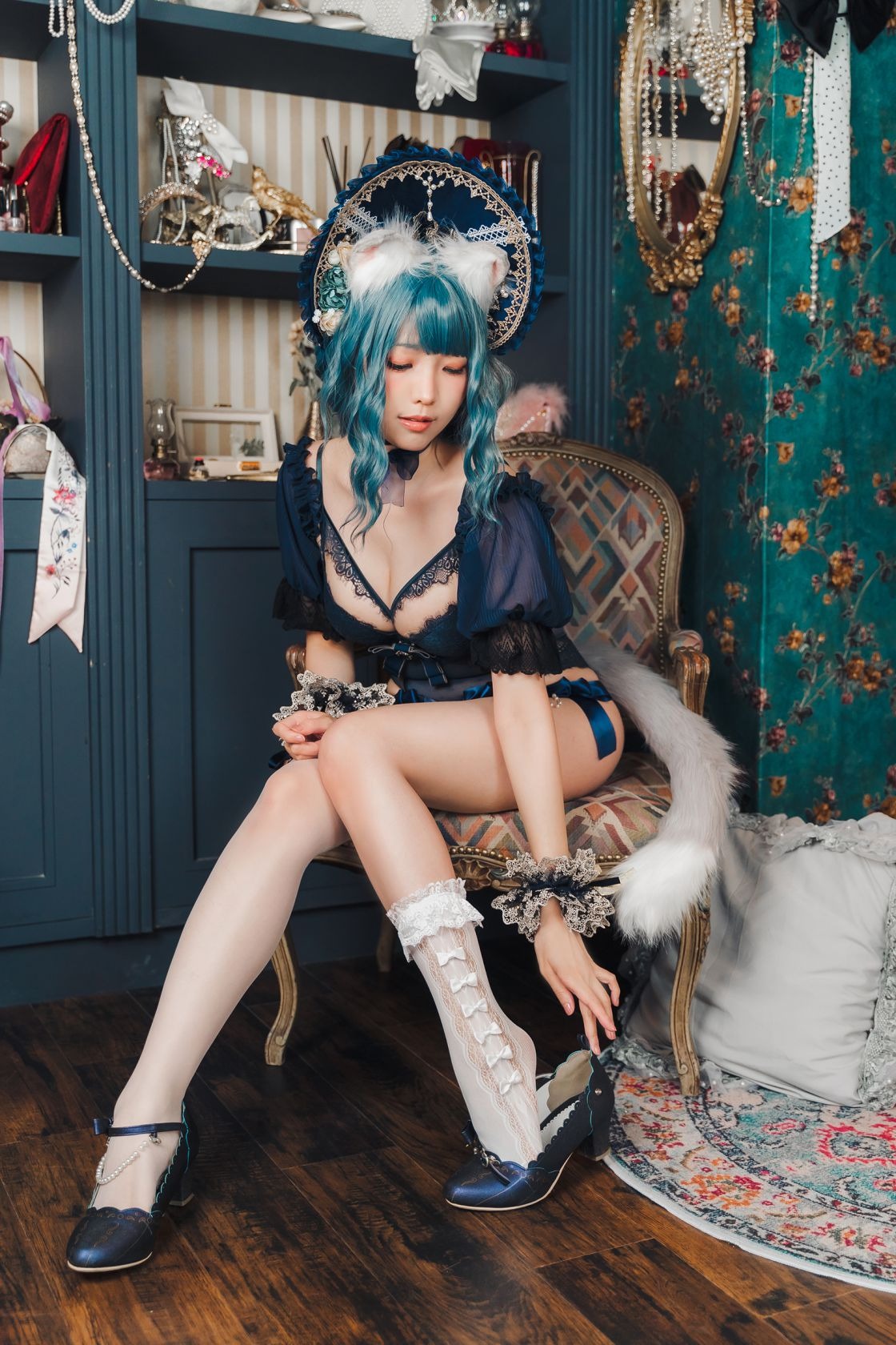 ElyEE子 Scottish Fold Cat Doll 摺耳貓少女人形 18
