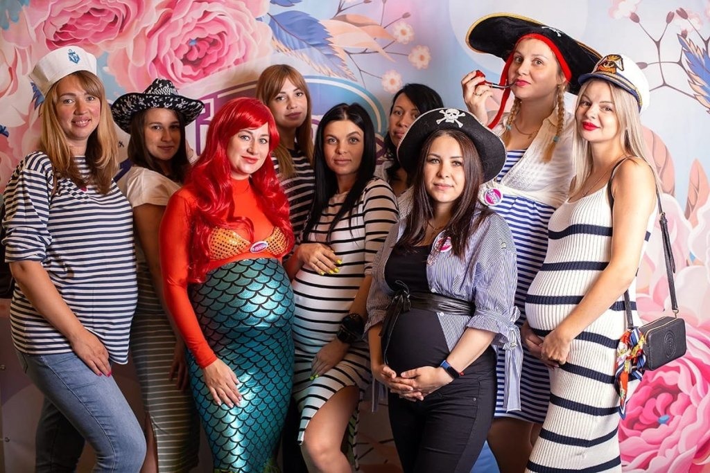фото: Беременные и молодые мамы Санкт-Петербурга в предвкушении дня ВМФ