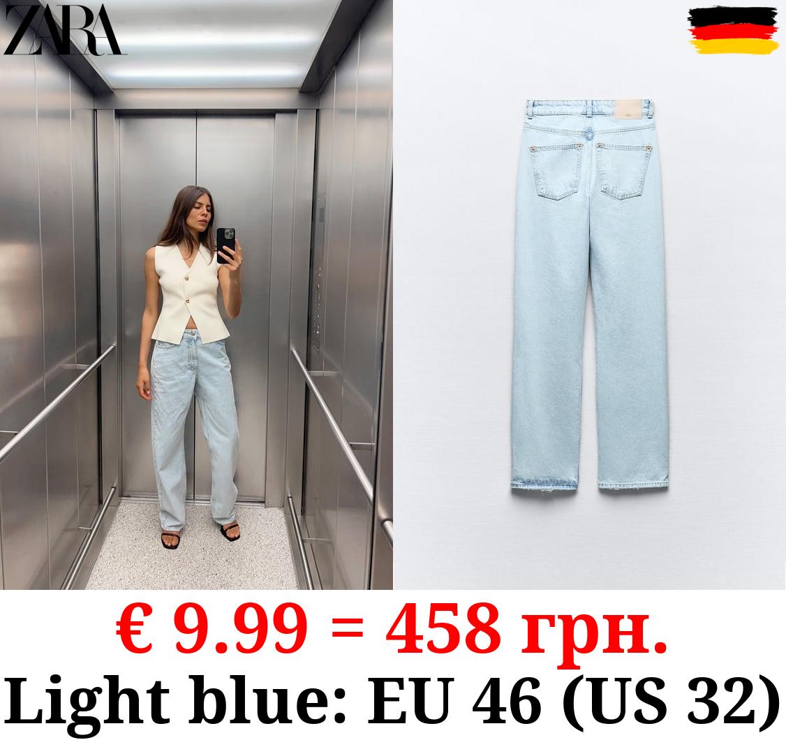 Z1975 REGULAR LEG HIGH-WAIST LONG LENGTH JEANS
