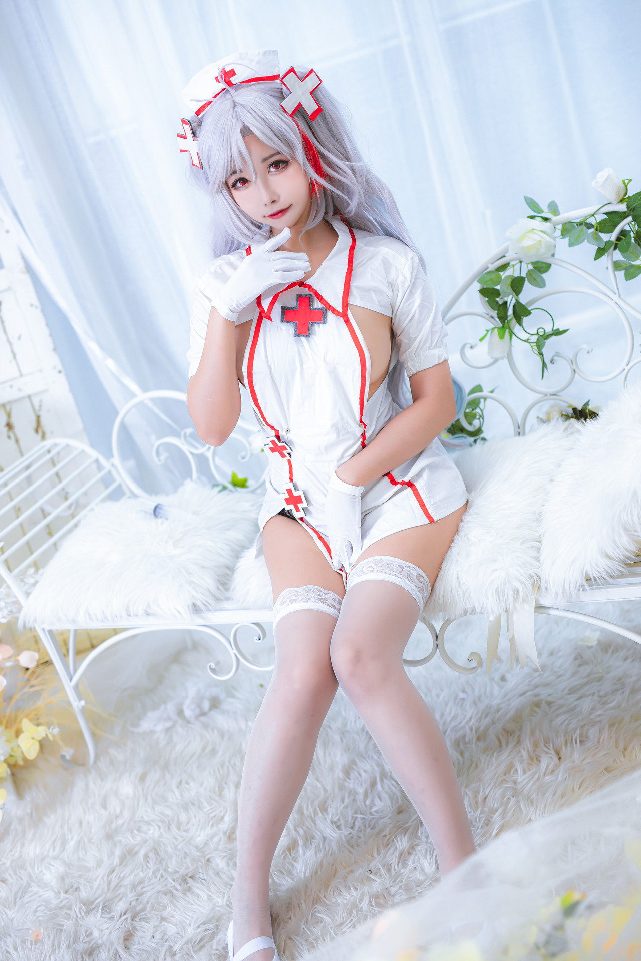 [Momoko葵葵] Prinz Eugen 欧根亲王 Nurse 护士 20