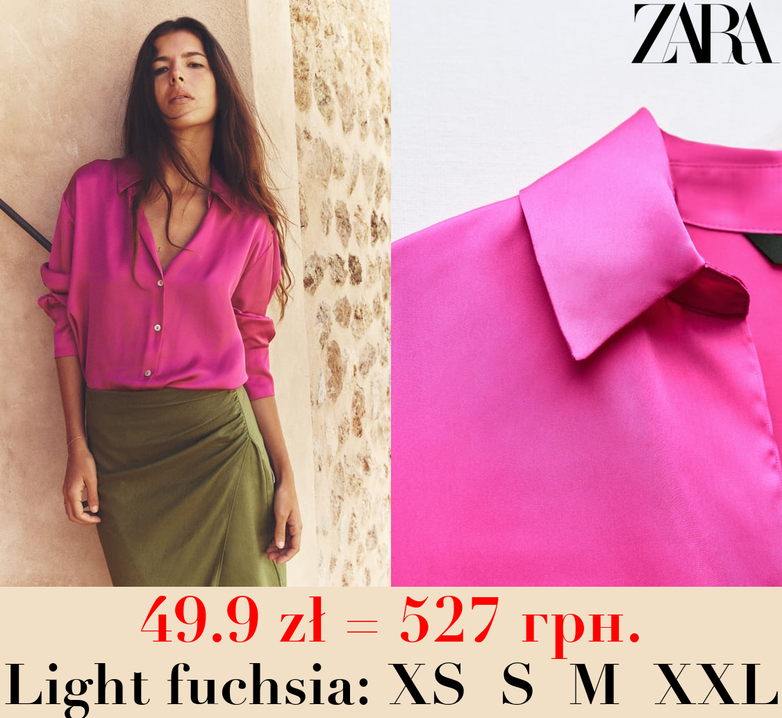BASIC SATIN SHIRT