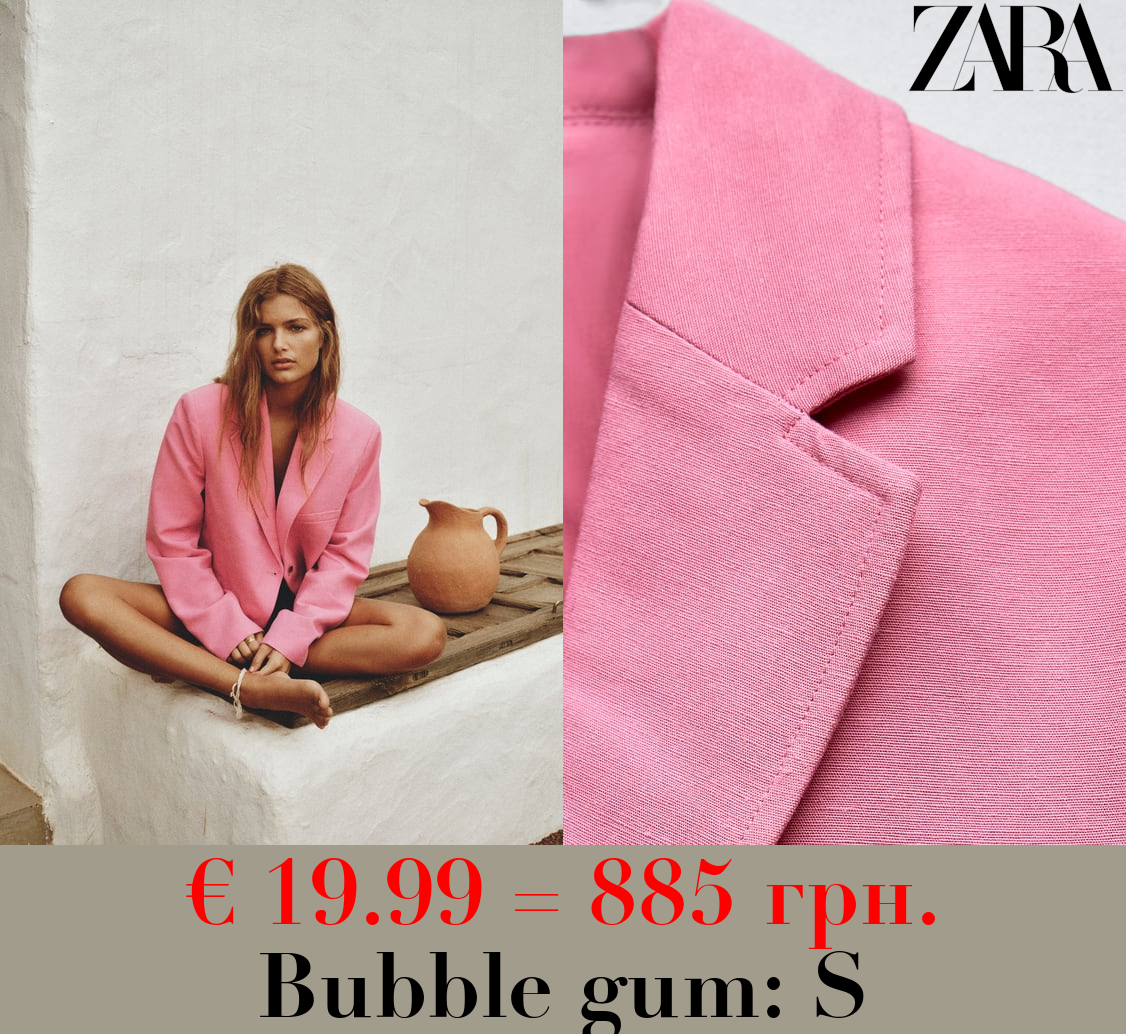 BASIC CROPPED BLAZER