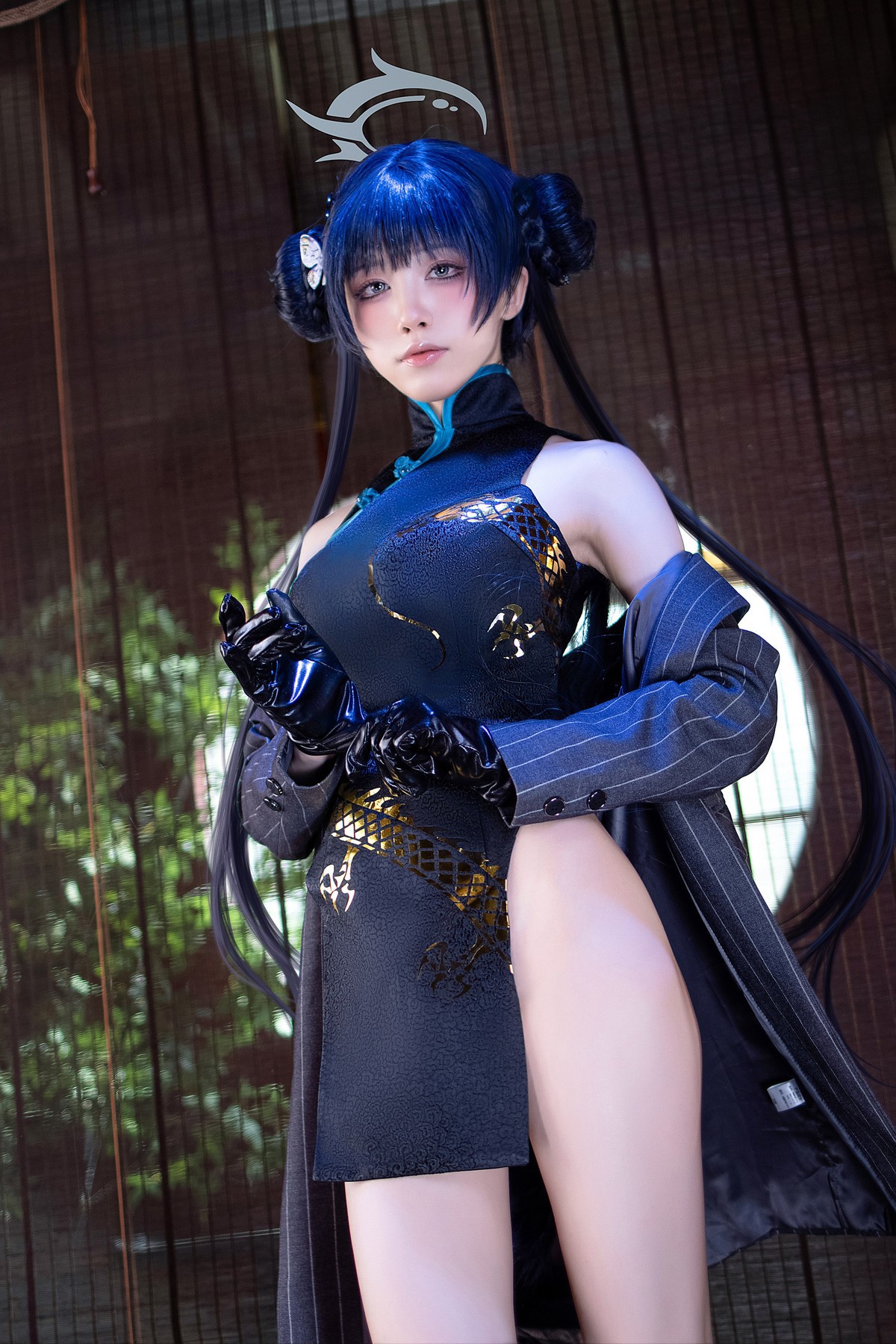 Cosplay 水淼Aqua 碧蓝档案 妃咲 Set.01 15