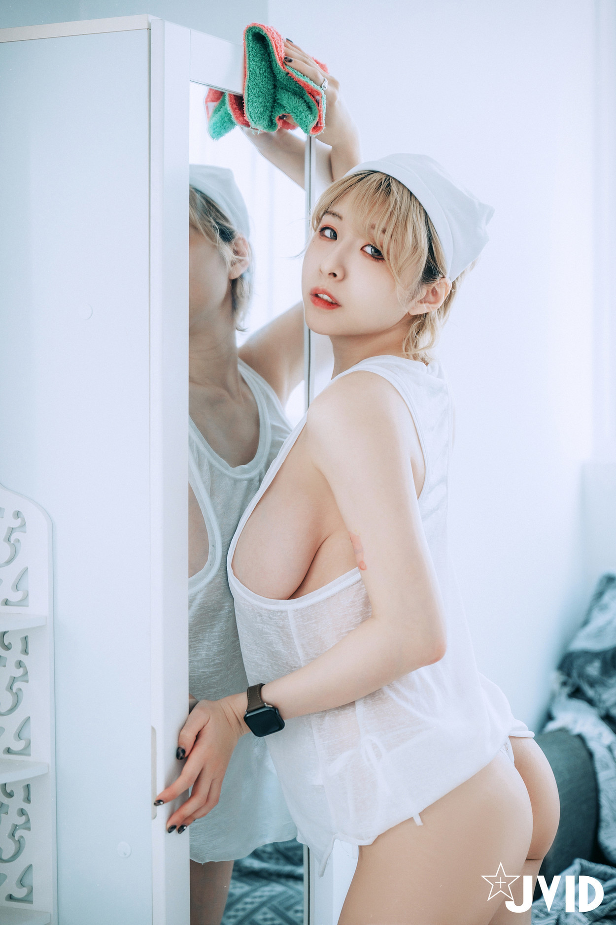 JVID精品 黎菲儿-家政妇的情欲解锁 #2 32