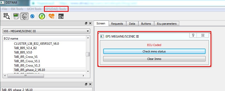 Активация дополнительных функций с помощью программы DDT4ALL – Telegraph
