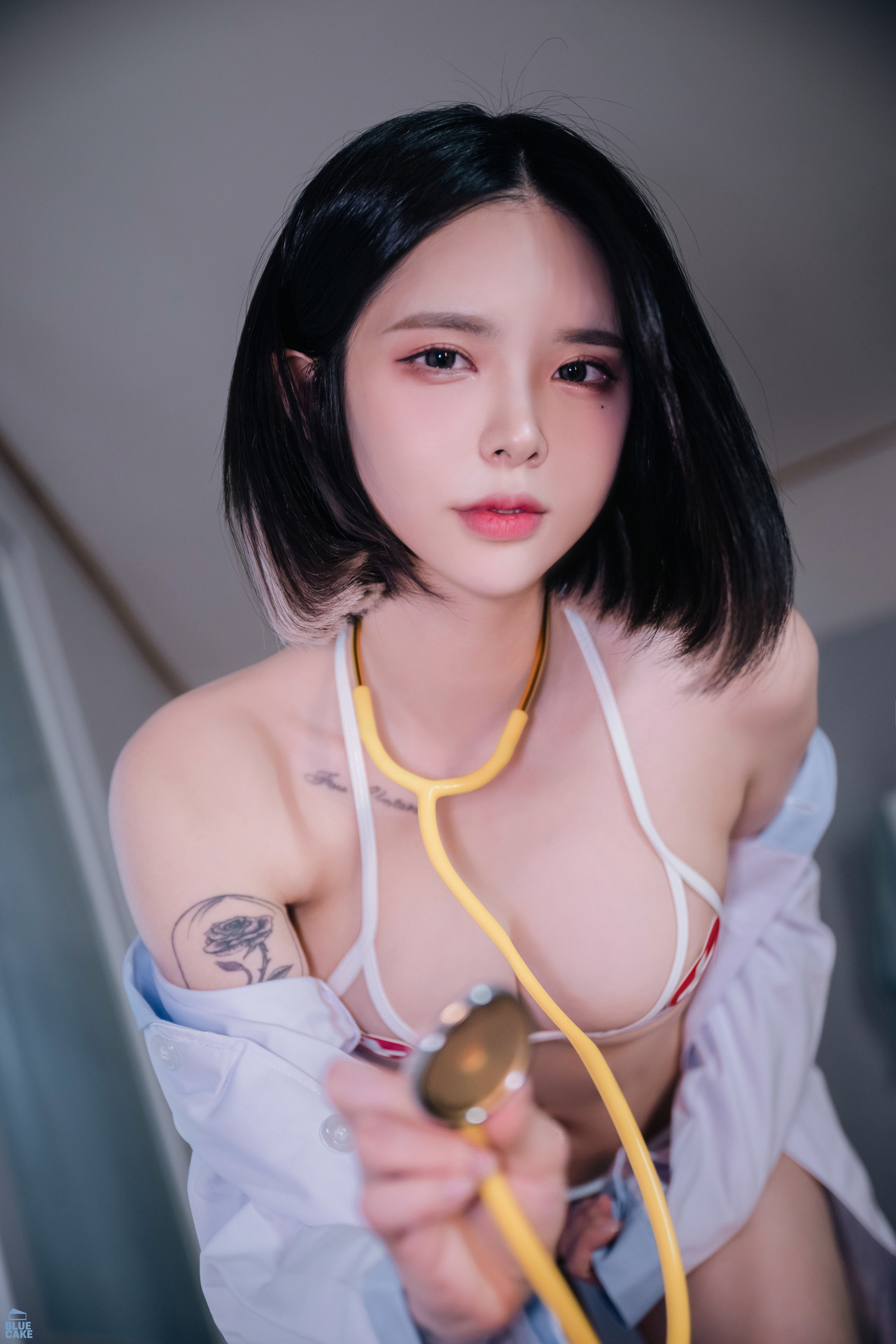 Yuka 유카, [BLUECAKE] BAD DOCTOR Succubus (+RED.Ver) Set.01 28