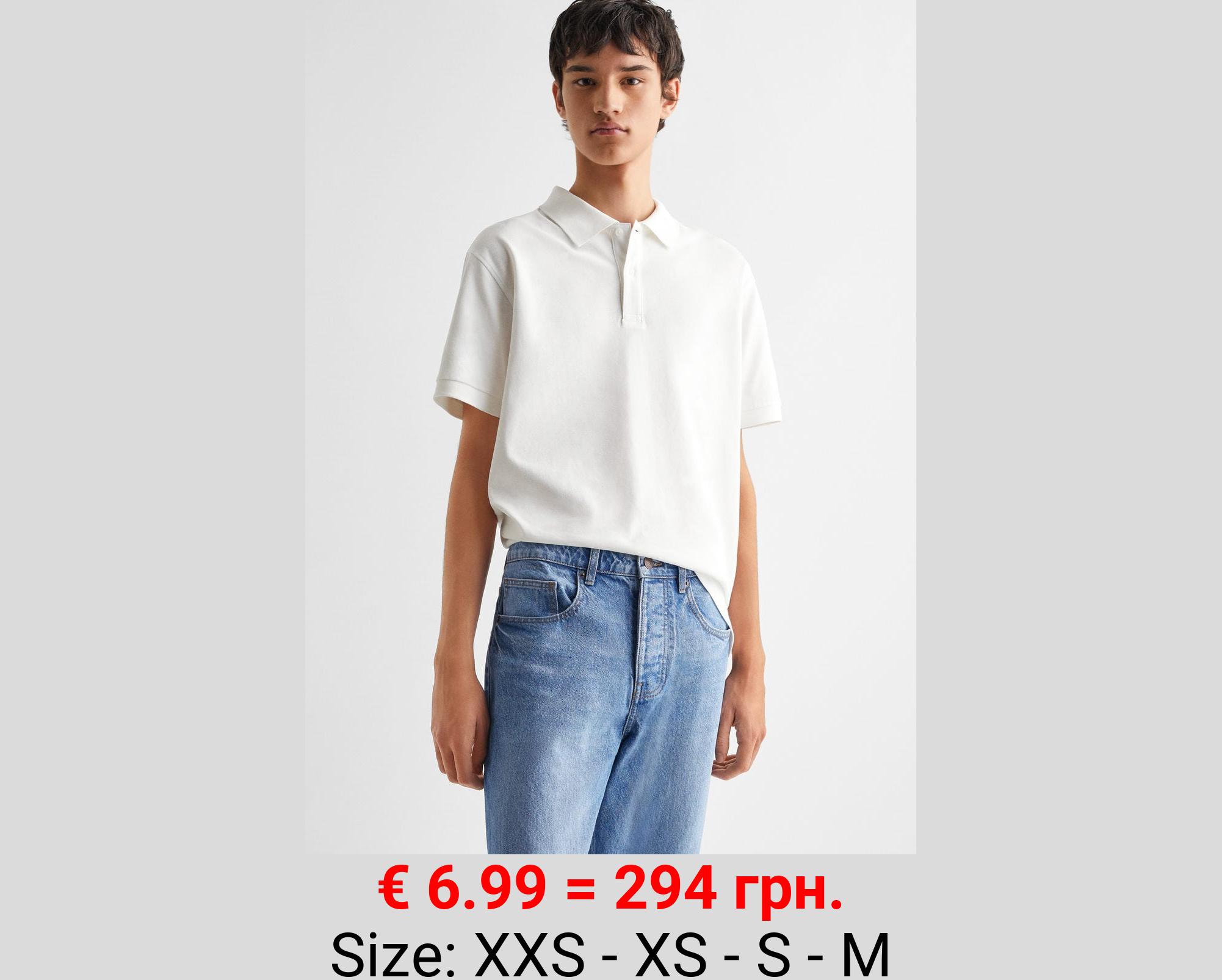 Jeans rectos rotos decorativos