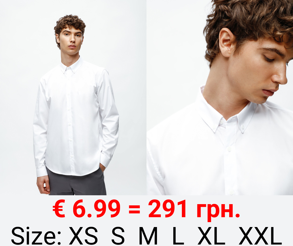 Easy-iron basic shirt