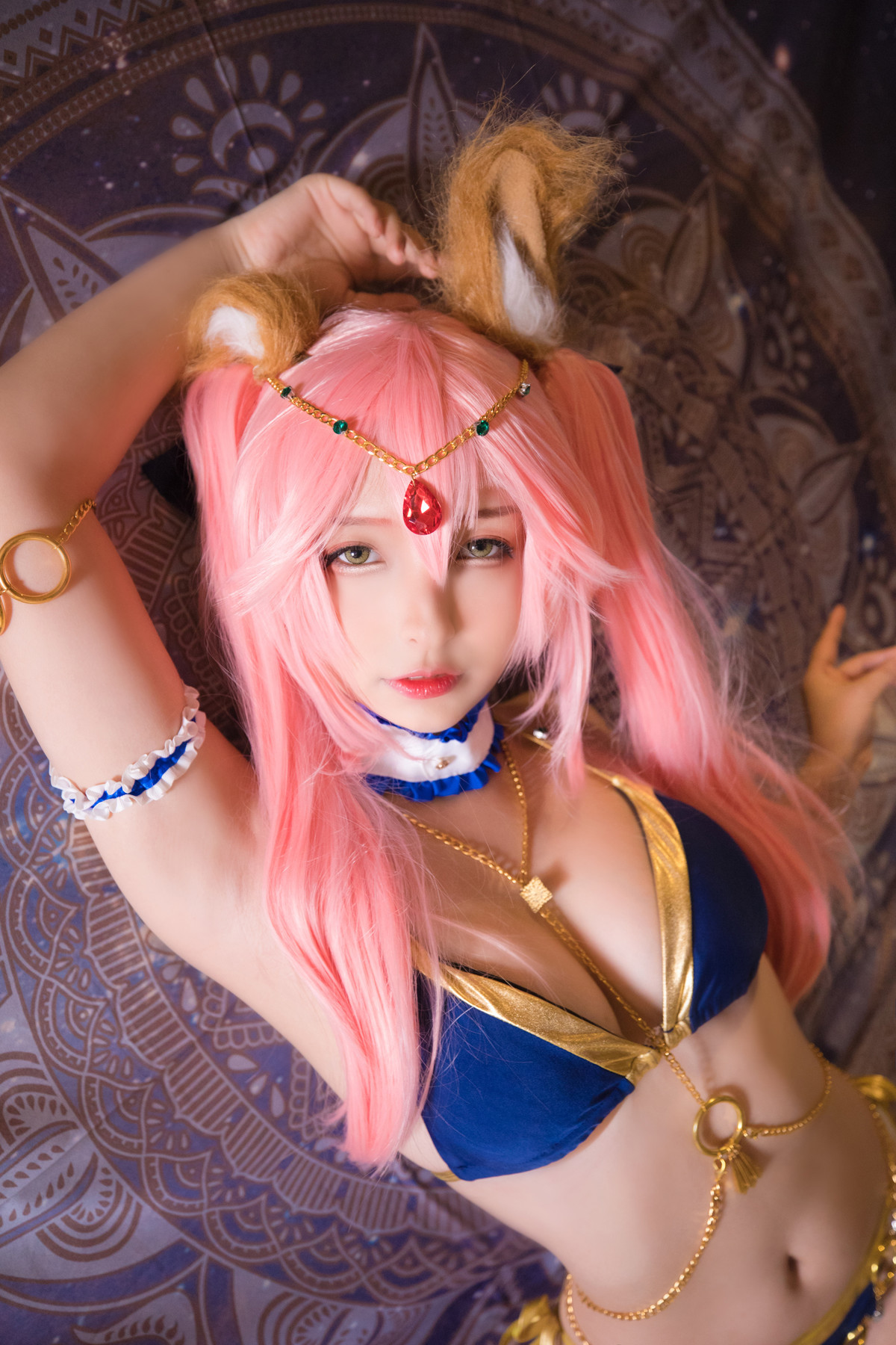 Cosplay 神楽坂真冬 玉藻前舞娘 Mysterious Love 44