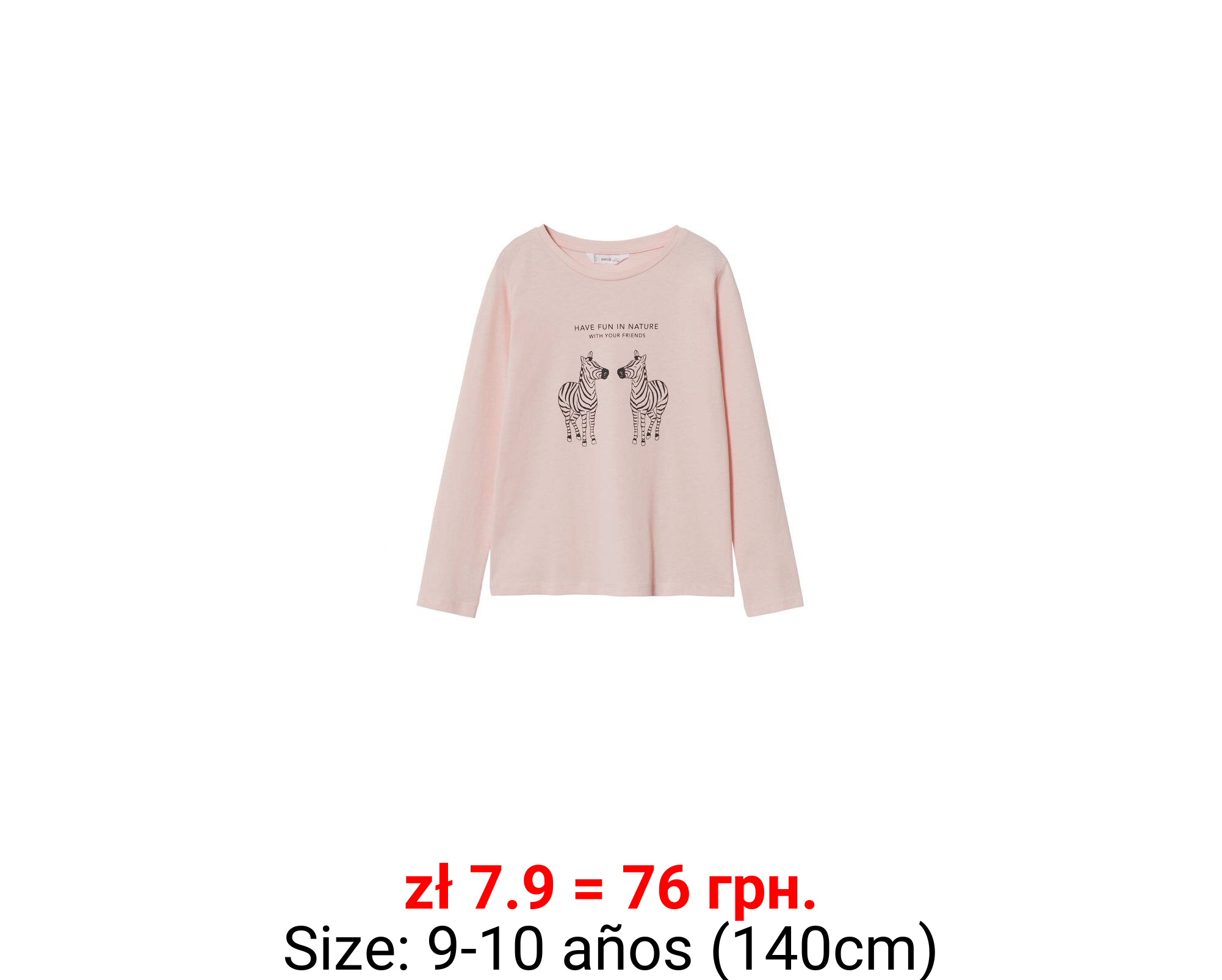 Camiseta manga larga mensaje