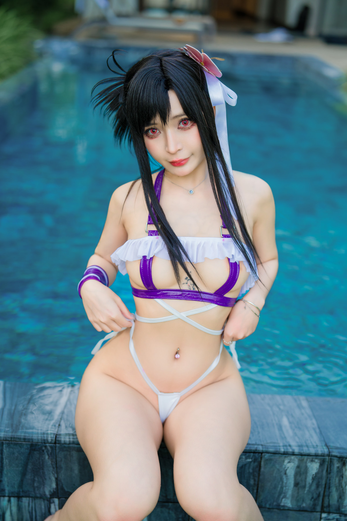 Cosplay Umeko.J Tifa Swimsuit Set.01 9