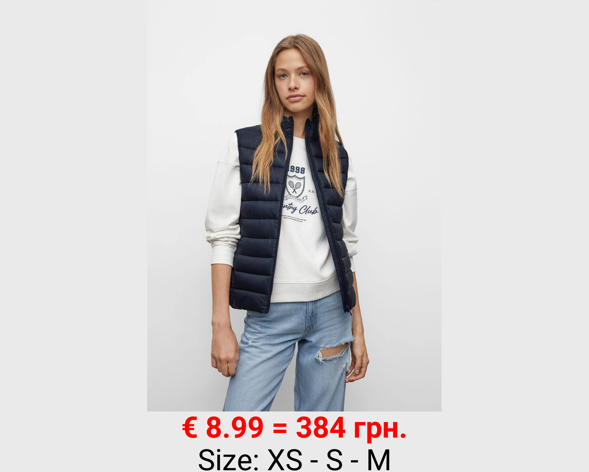 Chaleco acolchado ligero