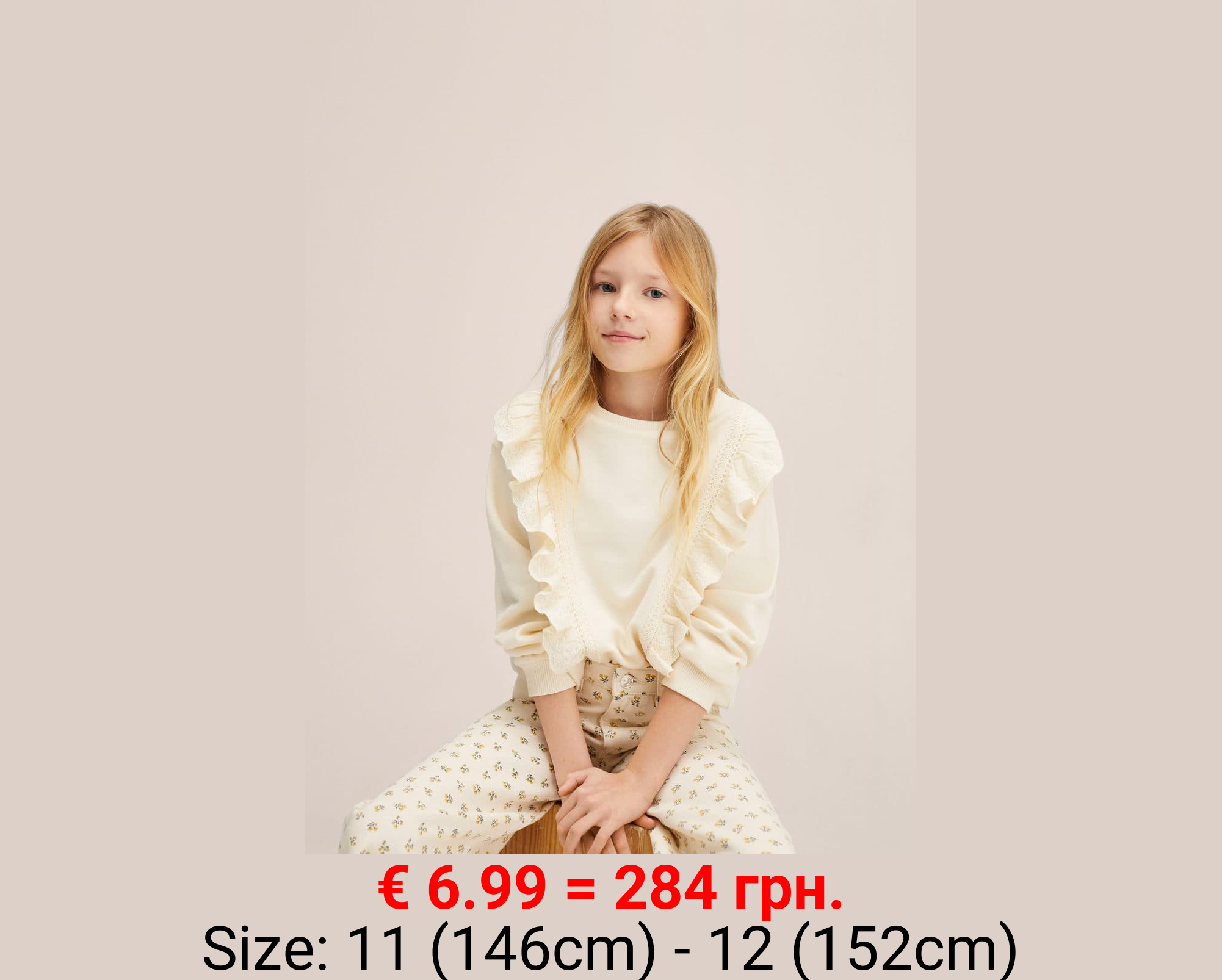 Jeans culotte estampado