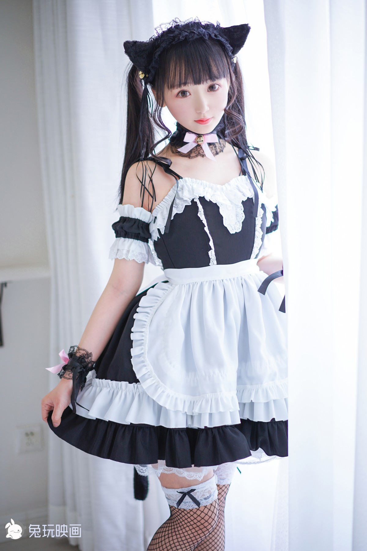 Cosplay 兔玩映画 女仆喵 11