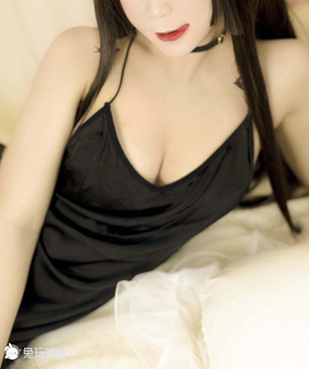 Cosplay 兔玩映画 黑睡衣 4