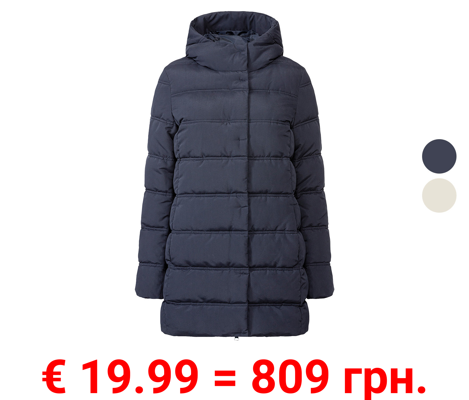 esmara® Damen Thermo-Steppmantel, windabweisend