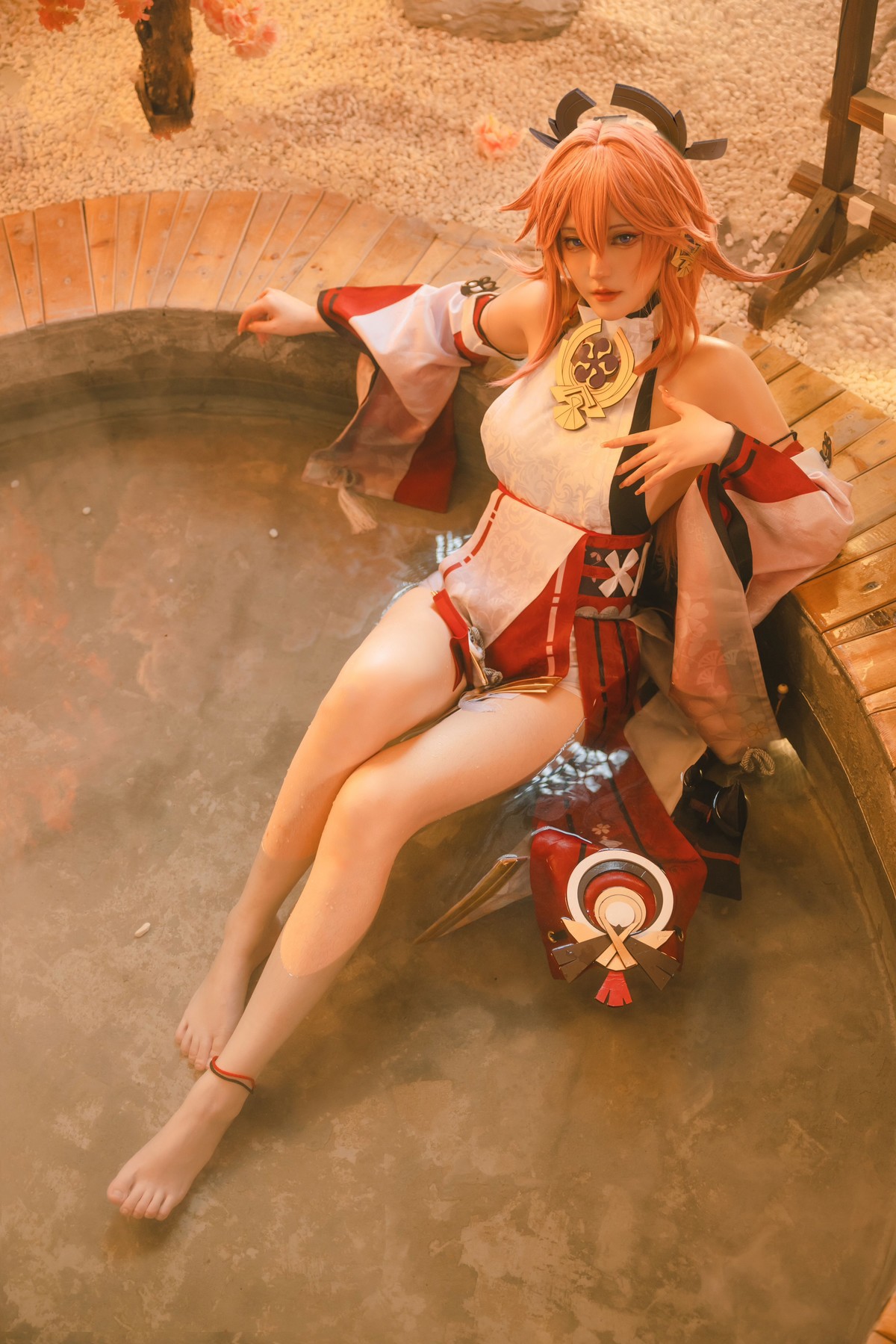蛋黄mayo Cosplay 八重神子 33