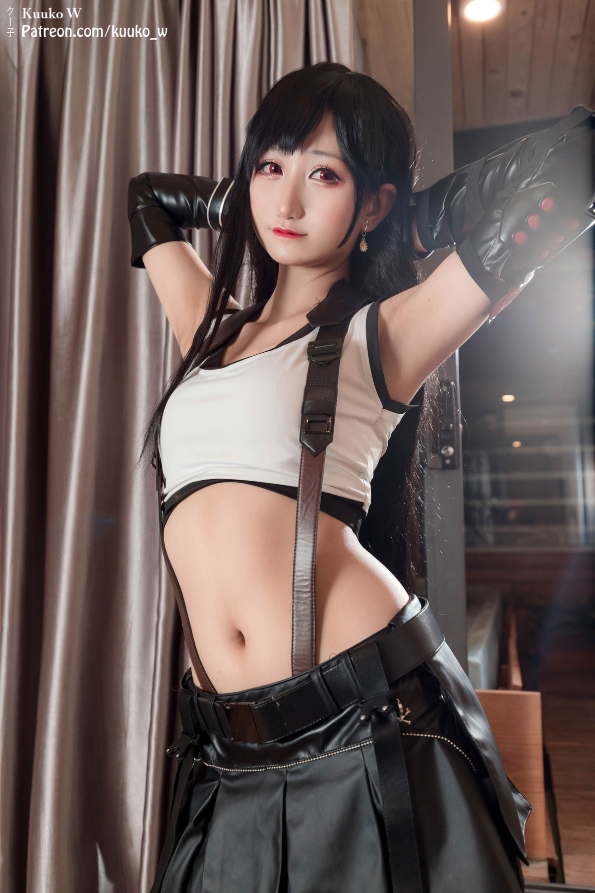 Cosplay KuukoW クー子 Tifa Lockhart 6