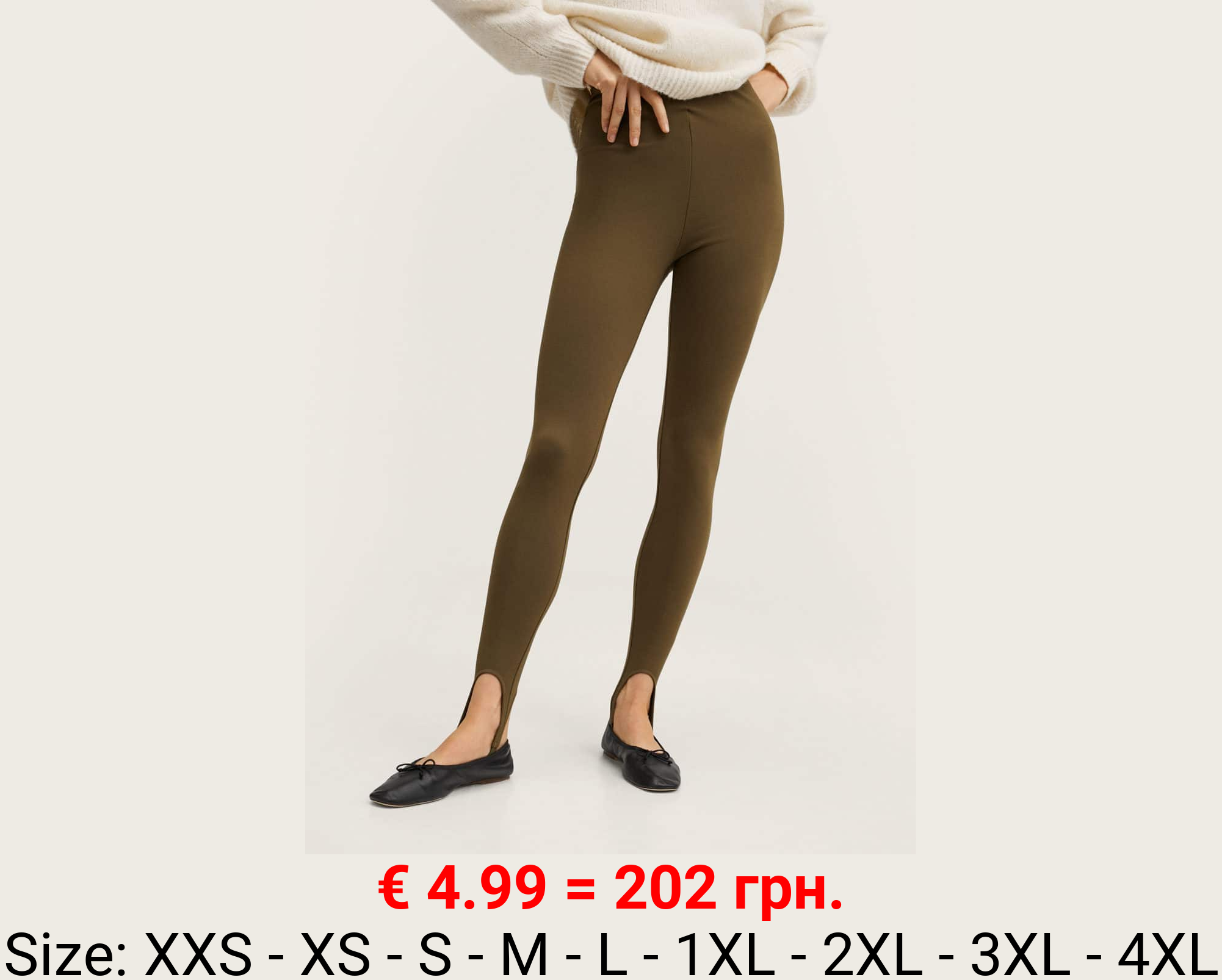 Leggings básicos fuseau 