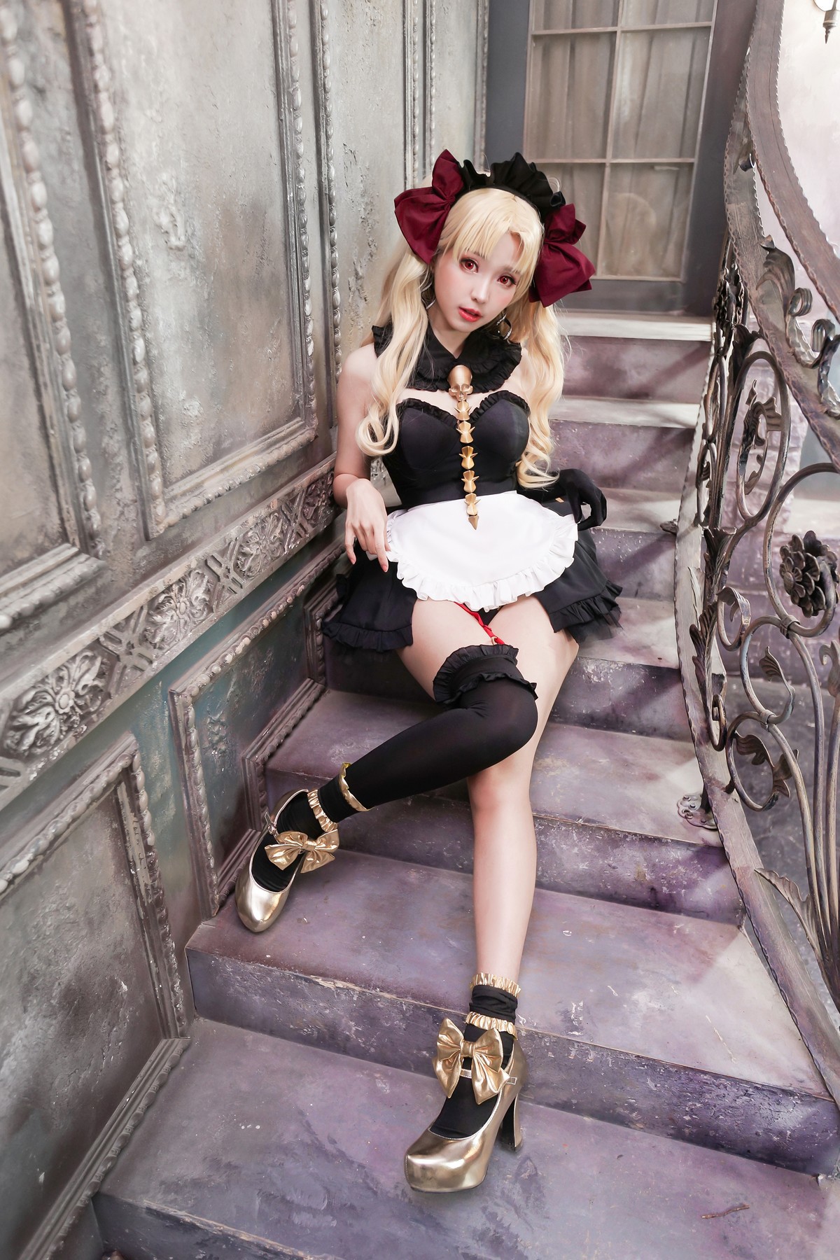 Cosplay ElyEE子 远坂凛 女仆 29