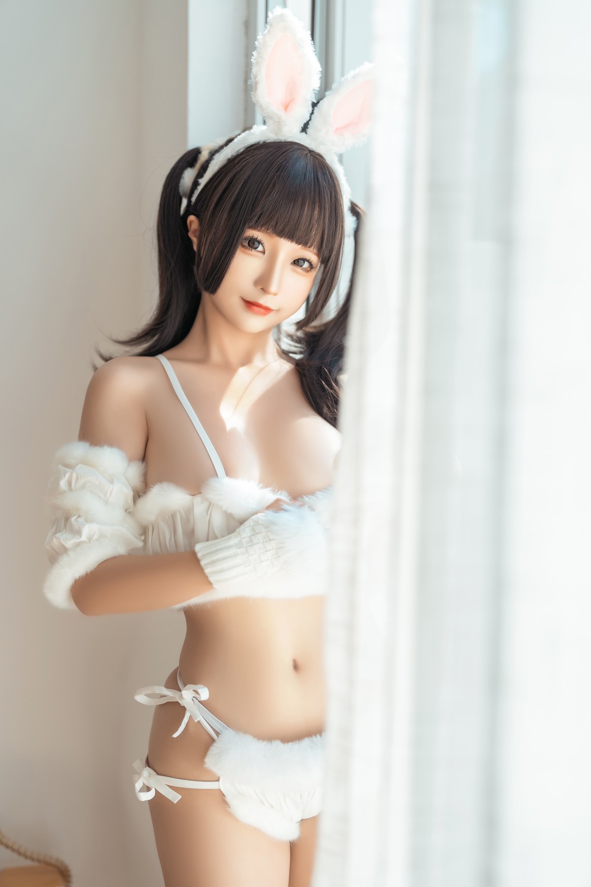 Cosplay 蠢沫沫 Chunmomo 绵绵兔 Mian Mian Rabbit 1
