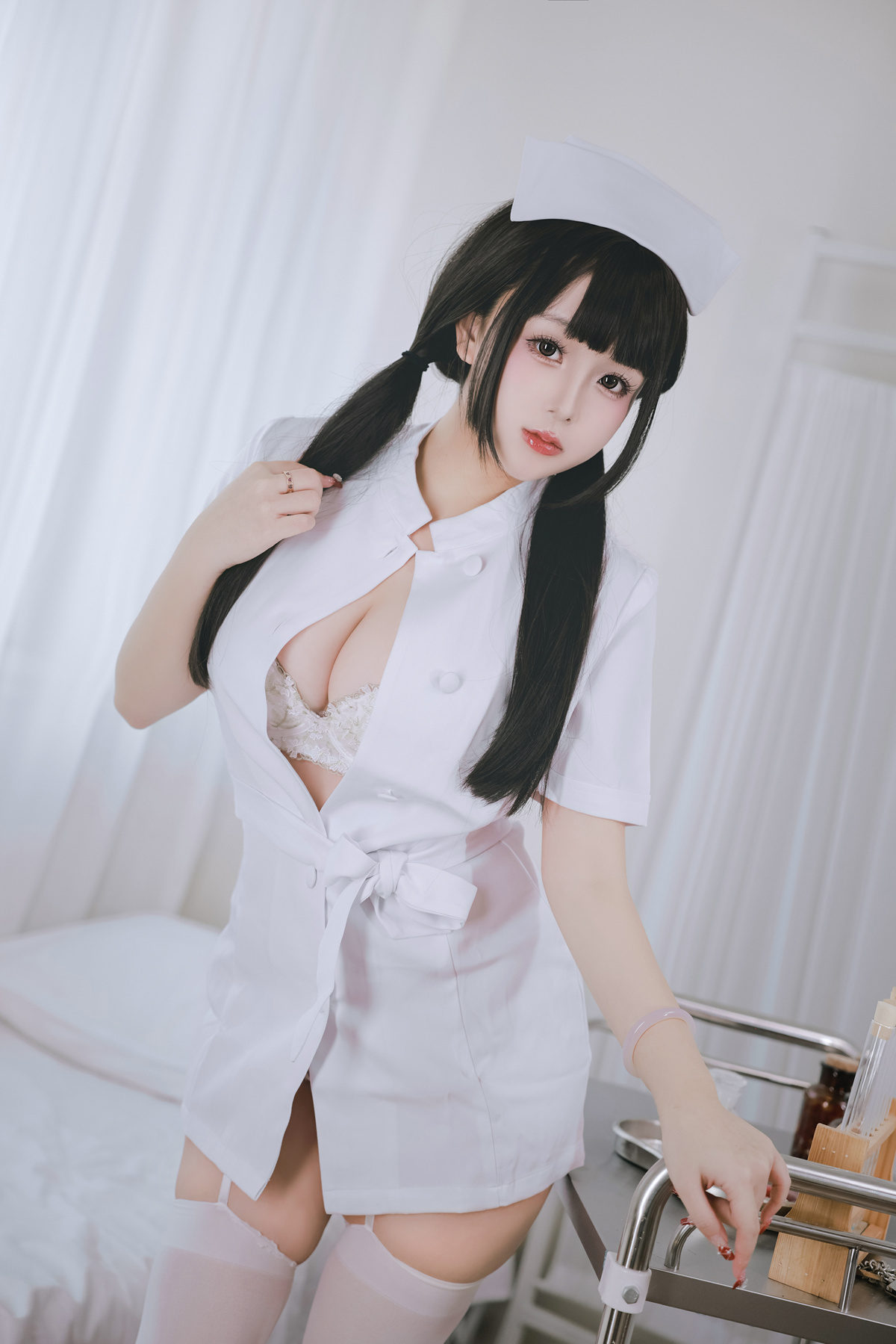 Cosplay Rinaijiao日奈娇 诊所护士 Set.01 12