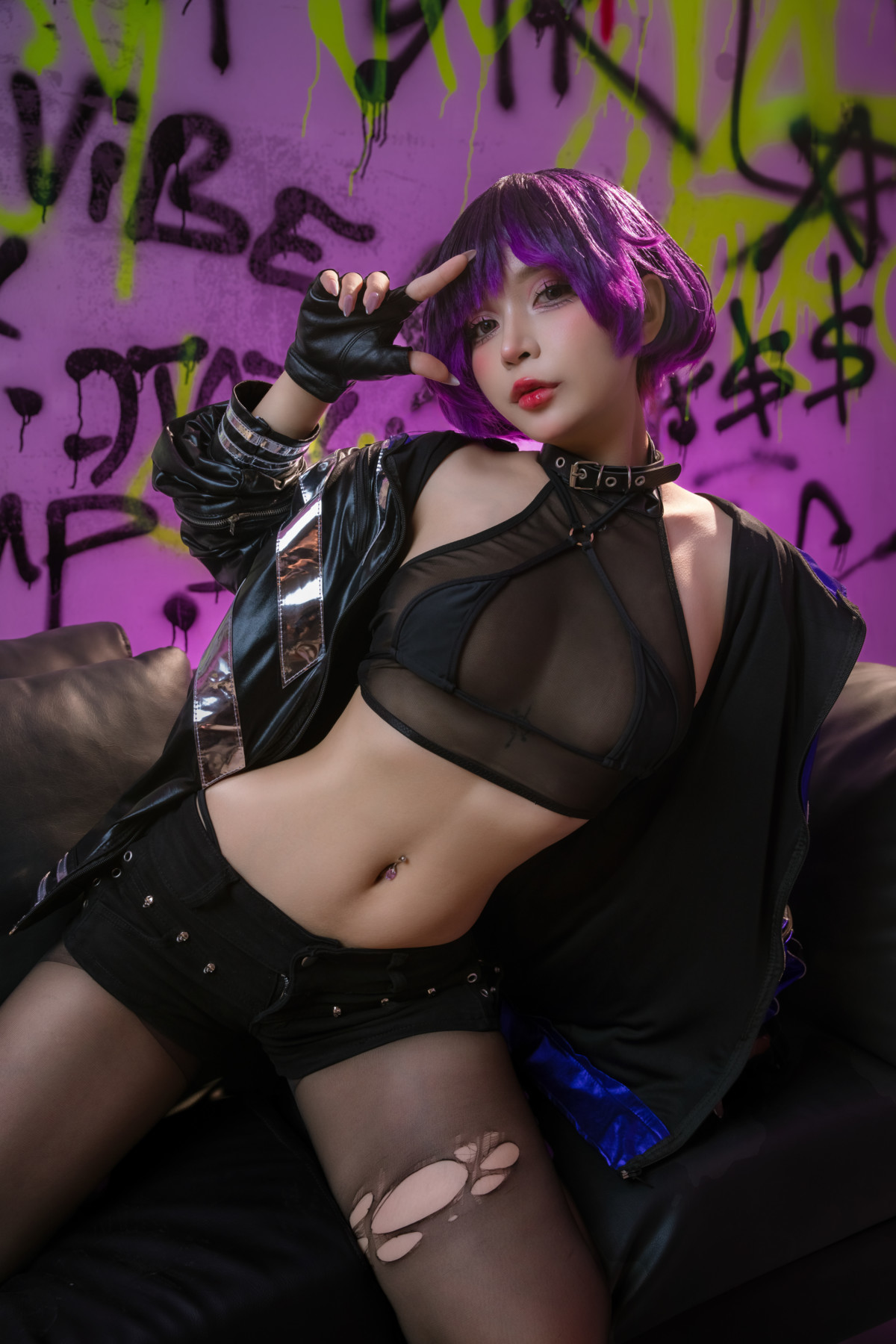 Cosplay Umeko.J Reina Mishima Set.01 7