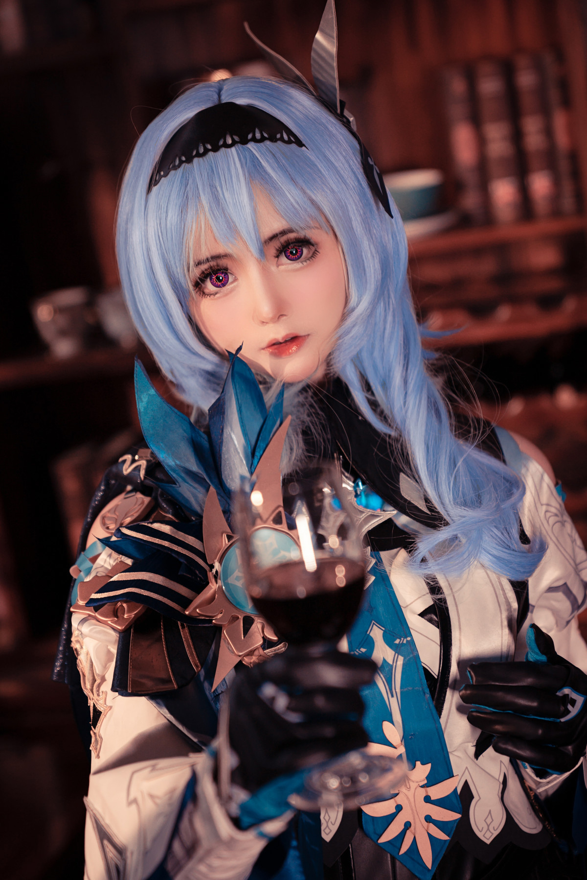 小礼好困 Cosplay 优菈 6