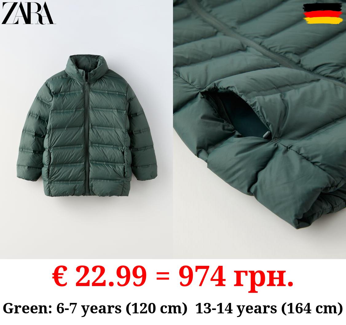 EXTRA LIGHT PUFFER FEATHER DOWN JACKET