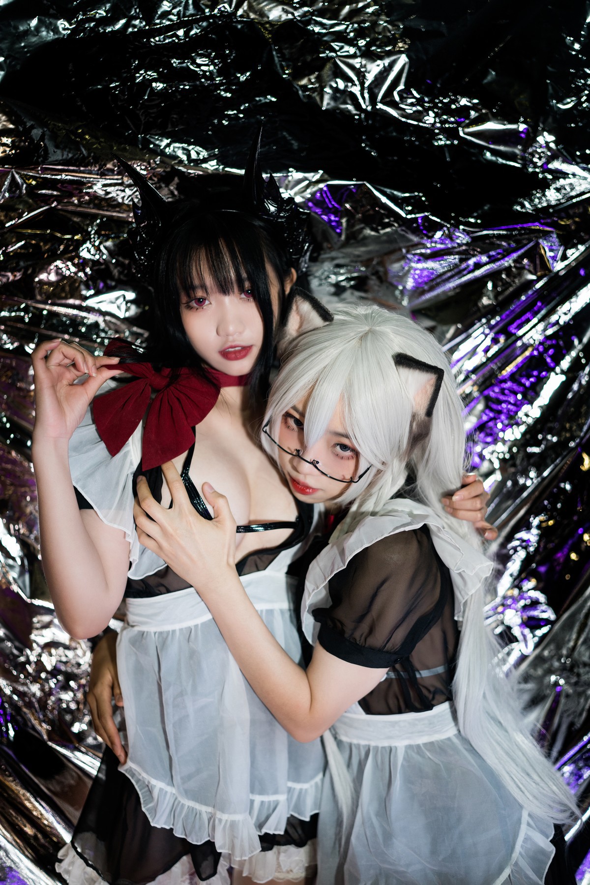Cosplay 柒柒要乖哦 女仆の惩戒课 Set.01 56