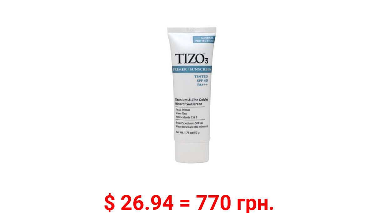 Tizo 3 Age Defying Fusion Tinted Sunscreen SPF 40, 1.75 oz