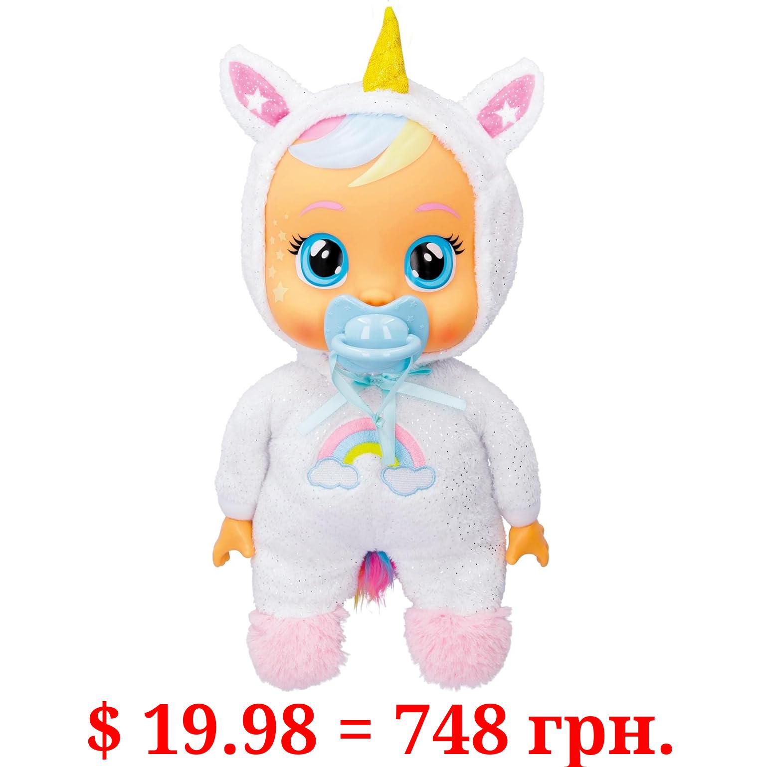 Cry Babies Goodnight Dreamy - Sleepy Time Baby Doll with LED Lights, for Girls and Boys Ages 18M and Up