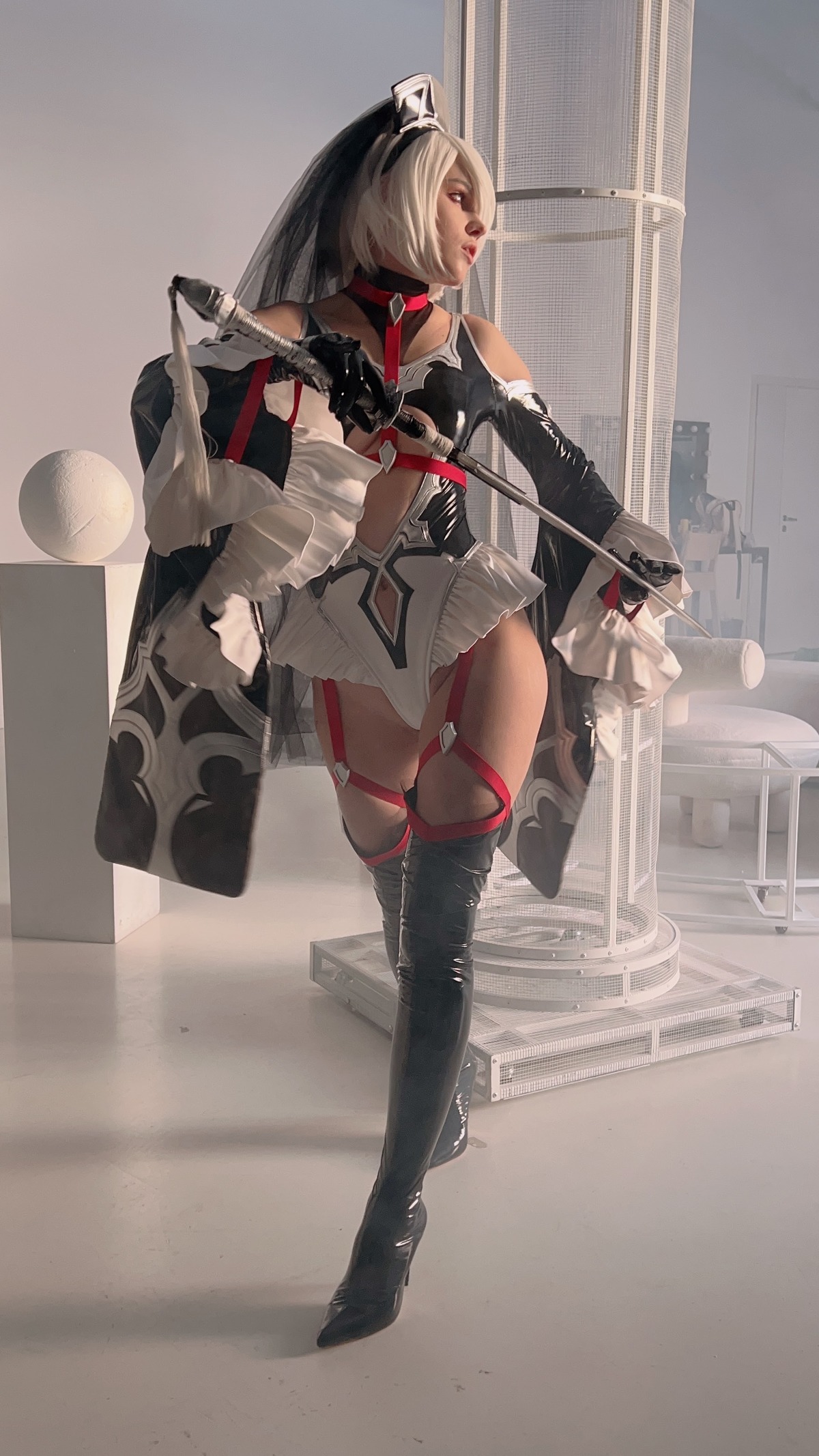 Shirogane Cosplay 2B ヨルハ２号Ｂ型 Bride Ver. 23