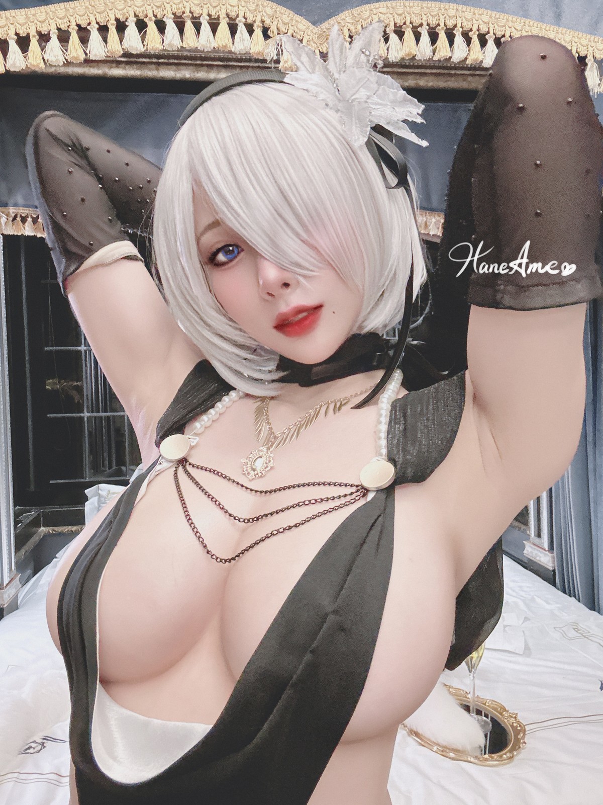 Cosplay 雨波HaneAme YoRHa 2B 43