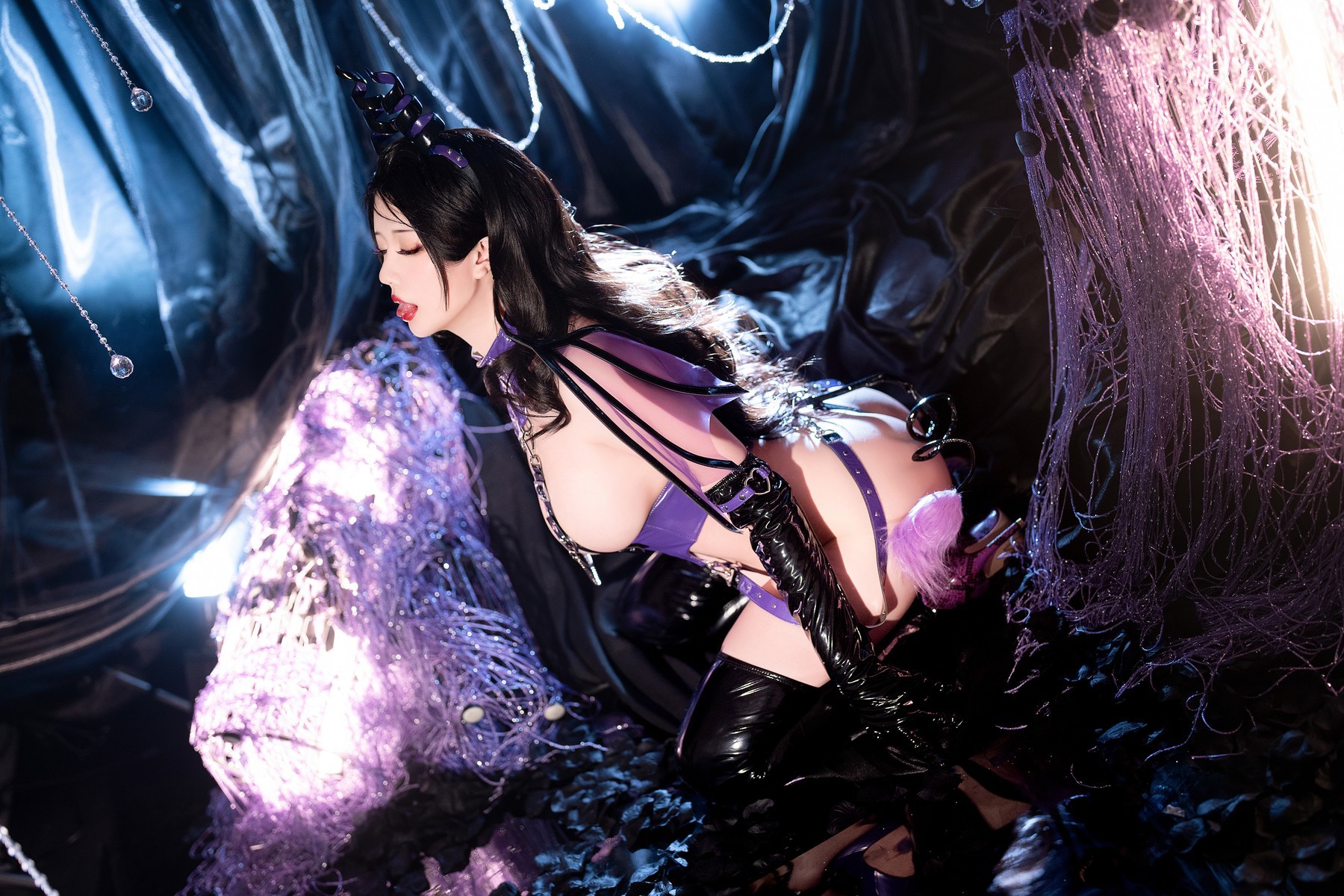 Cosplay 星之迟迟Hoshilily 梦魔的枕头营业&梦境篇 Set.02 37