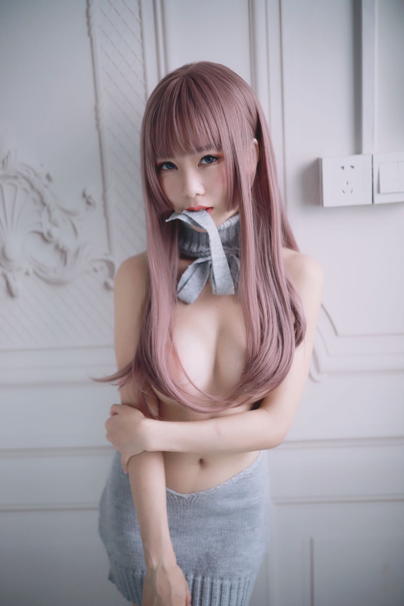 抖娘利世-露背毛衣[30P] 23